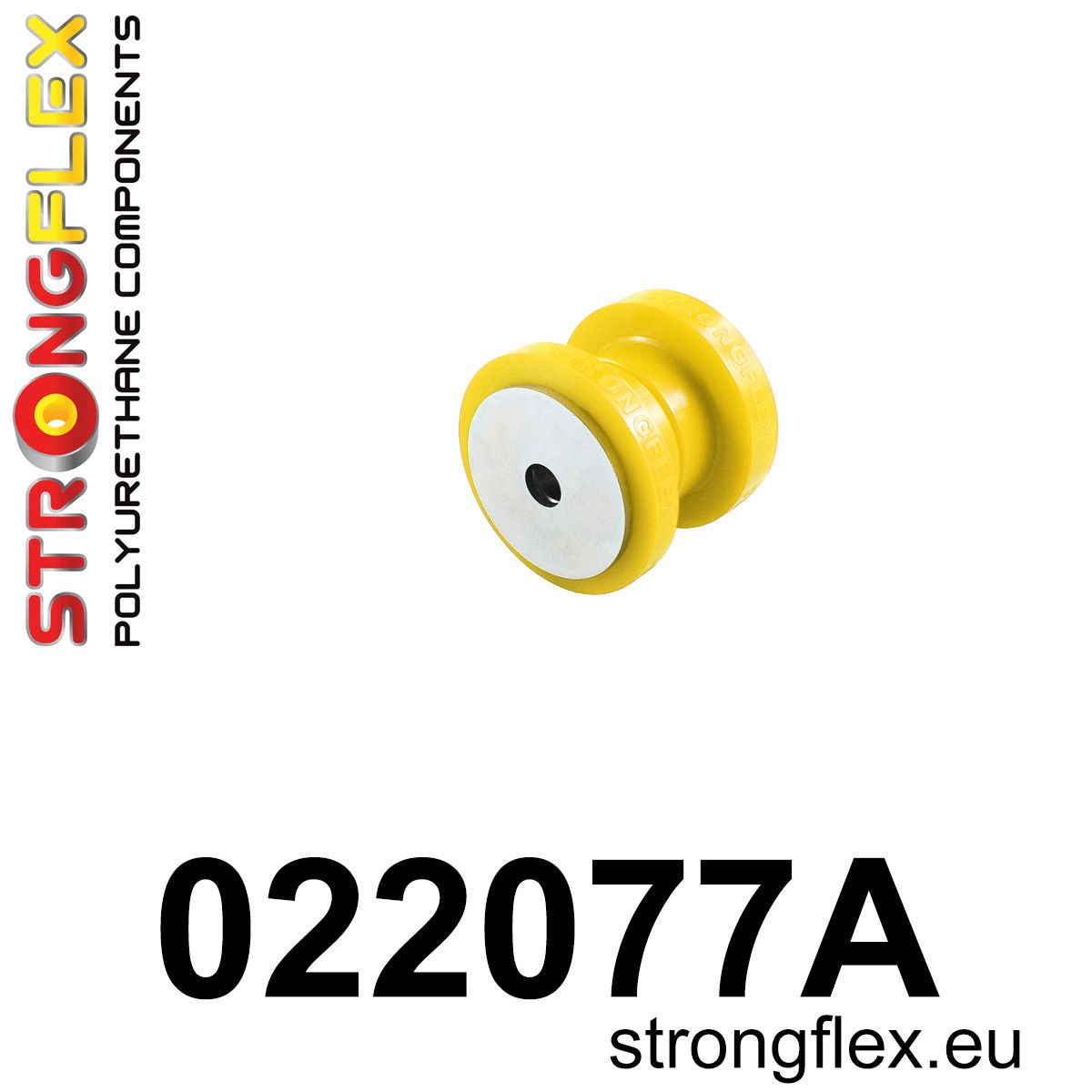 Bucsa poliuretan Strongflex subcadru fata si spate - exterioara SPORT - Audi 80 / 90 / S2 / RS2 / Volkswagen Passat - 022077A