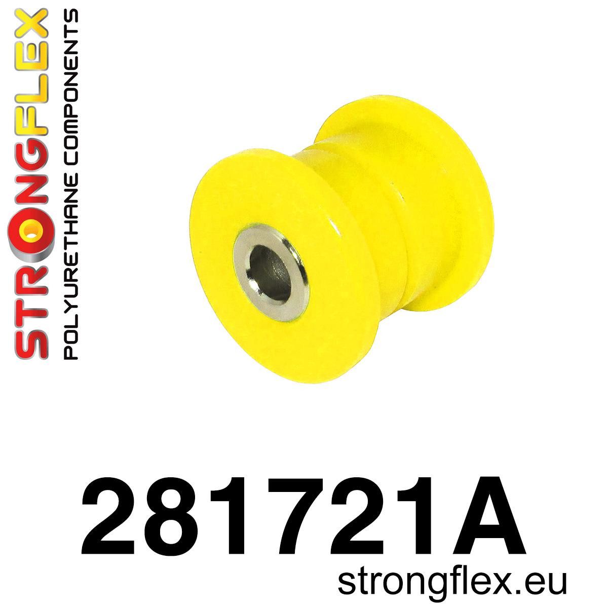 Piesa poliuretan Strongflex - frontala inferioara exterioara Bucsa brat suspensie SPORT - Nissan 350Z - 281721A