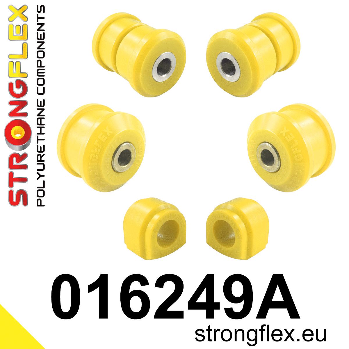 Kit bucse poliuretan Strongflex suspensie fata SPORT - Alfa Romeo Giulietta - 016249A