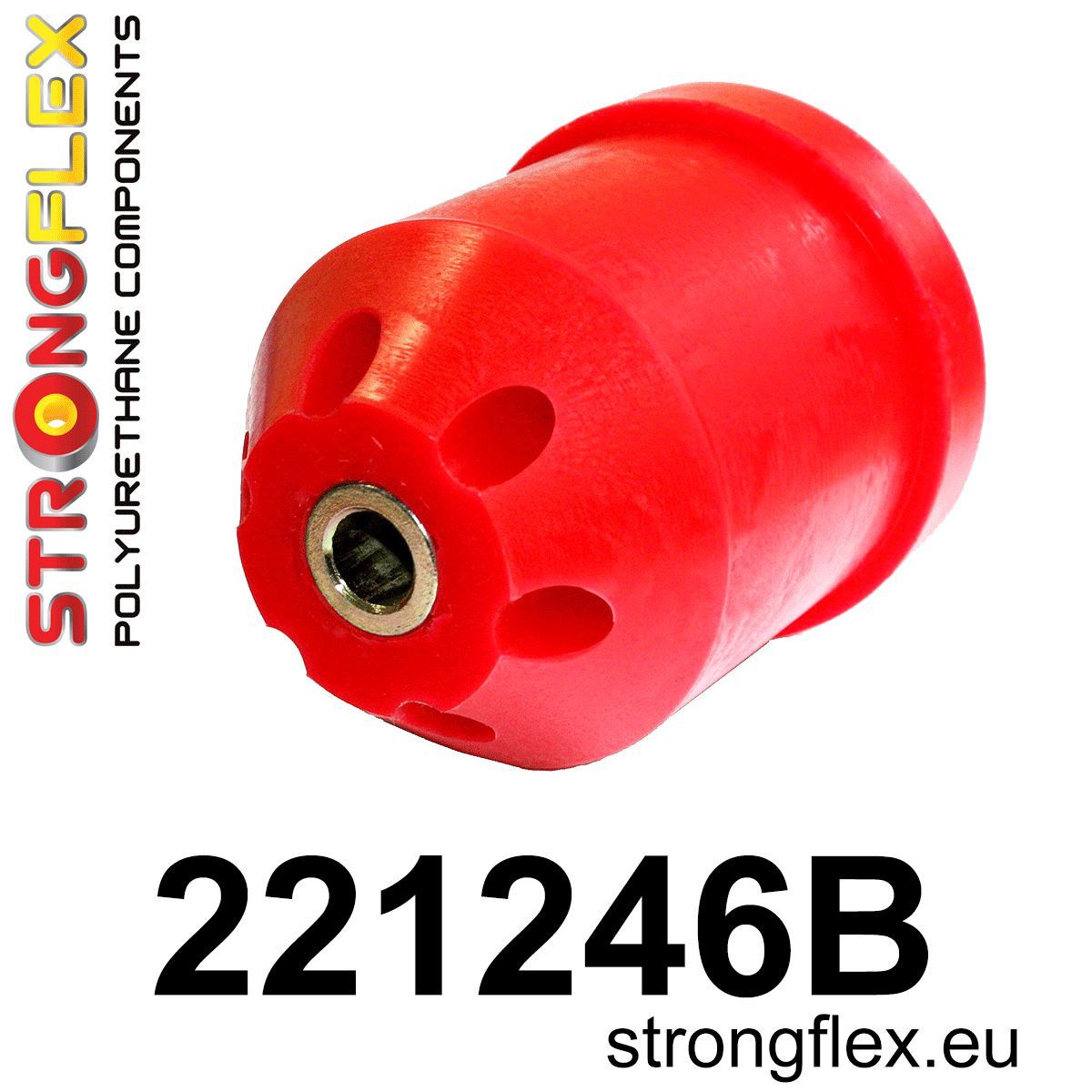 Bucsa poliuretan Strongflex subcadru spate 69mm - Audi A3 / S3 / RS3, TT / TTS / TTRS / Seat Ibiza, Leon - 221246B