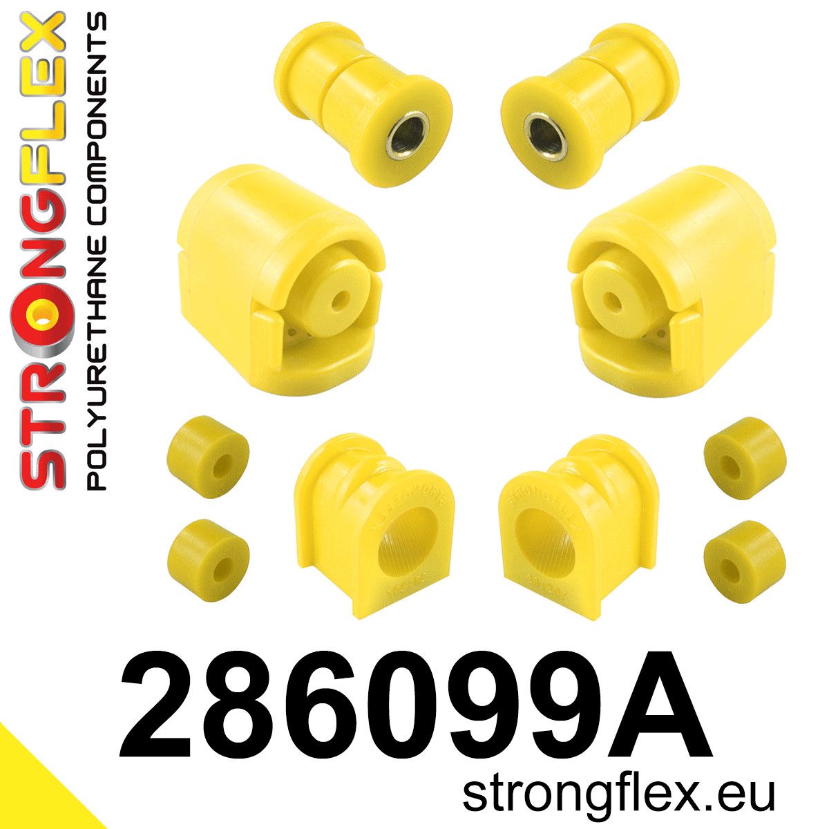 Piesa poliuretan Strongflex - Set of frontala suspension SPORT - Nissan Sunny / Pulsar / Sentra / Sabre - 286099A