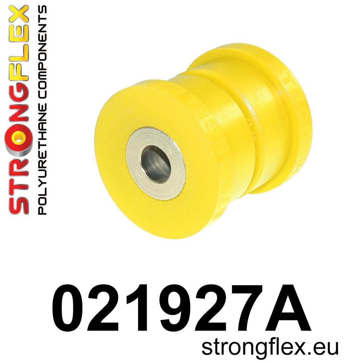 Brat cu bucse poliuretan Strongflex inferior spate - frontala Bucsa SPORT - Audi 80 / 90 / S2 / RS2, A4 / S4 / RS4 - 021927A