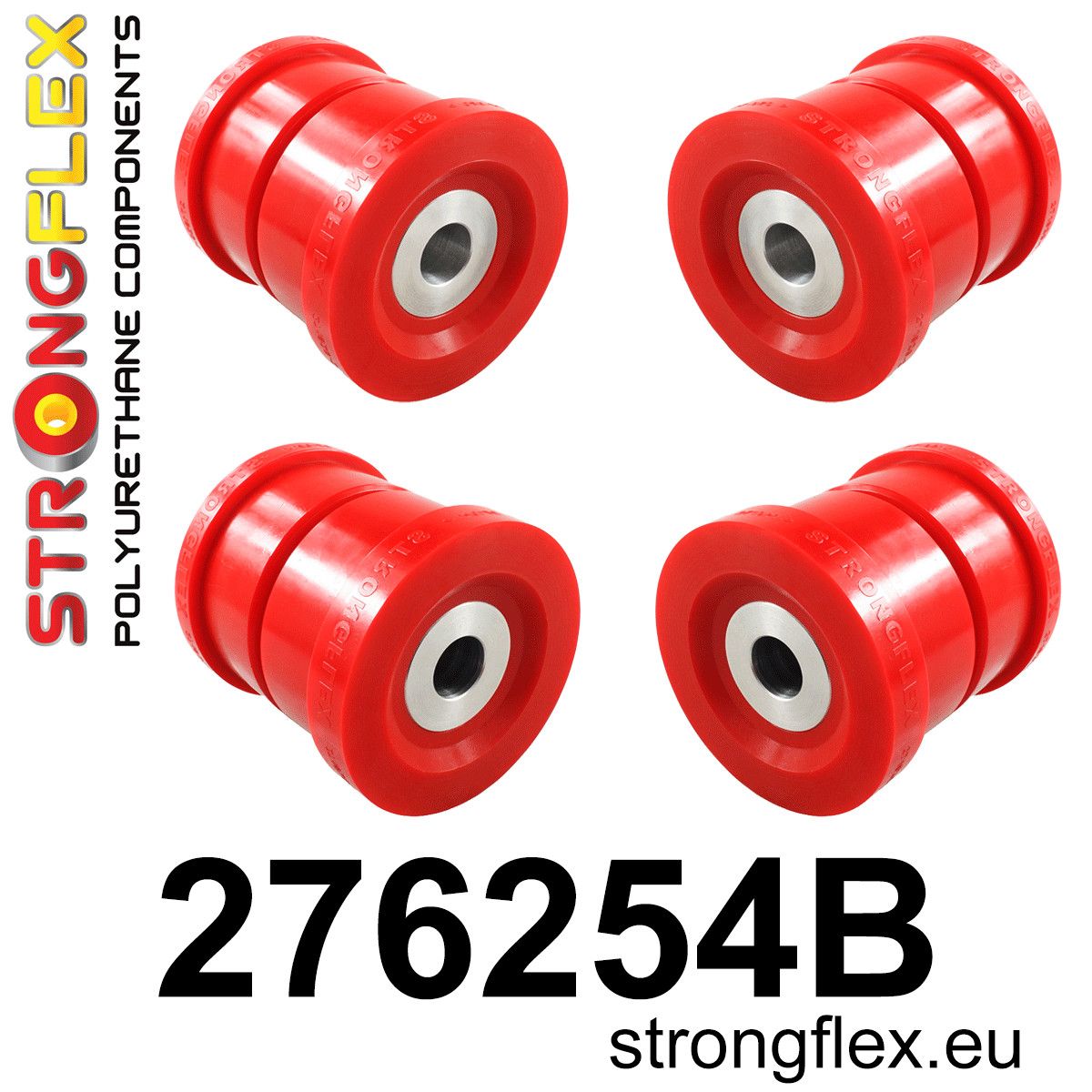 Kit bucse poliuretan Strongflex subcadru spate - Subaru Forester - 276254B