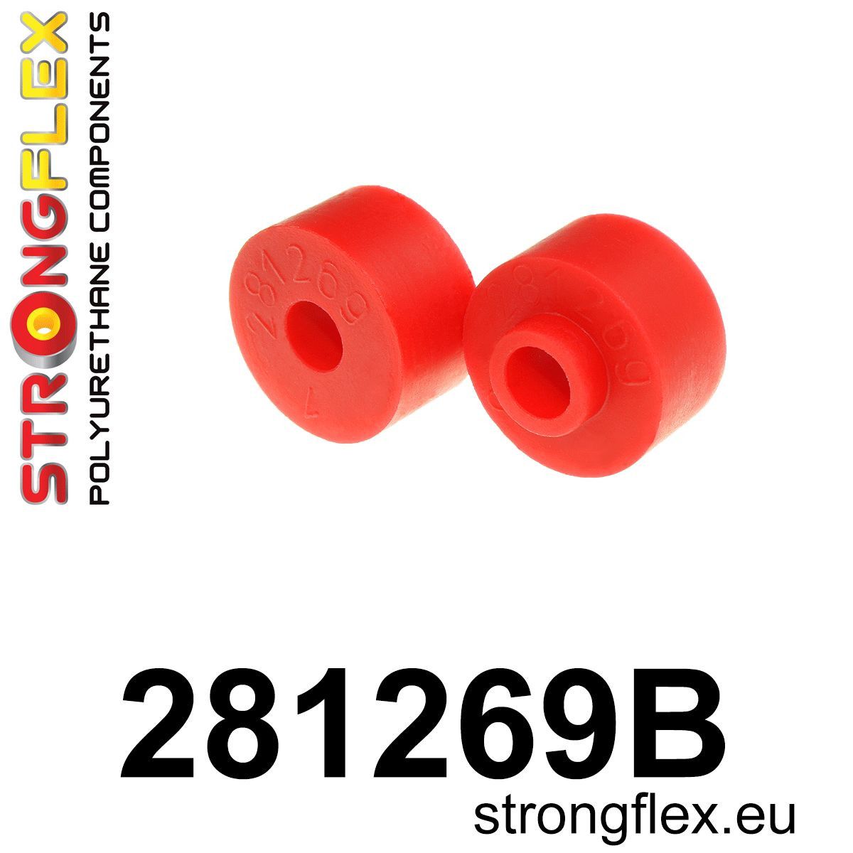 Bucsa poliuretan Strongflex bieleta antiruliu spate - Nissan Silvia / 200SX, Skyline - 281269B