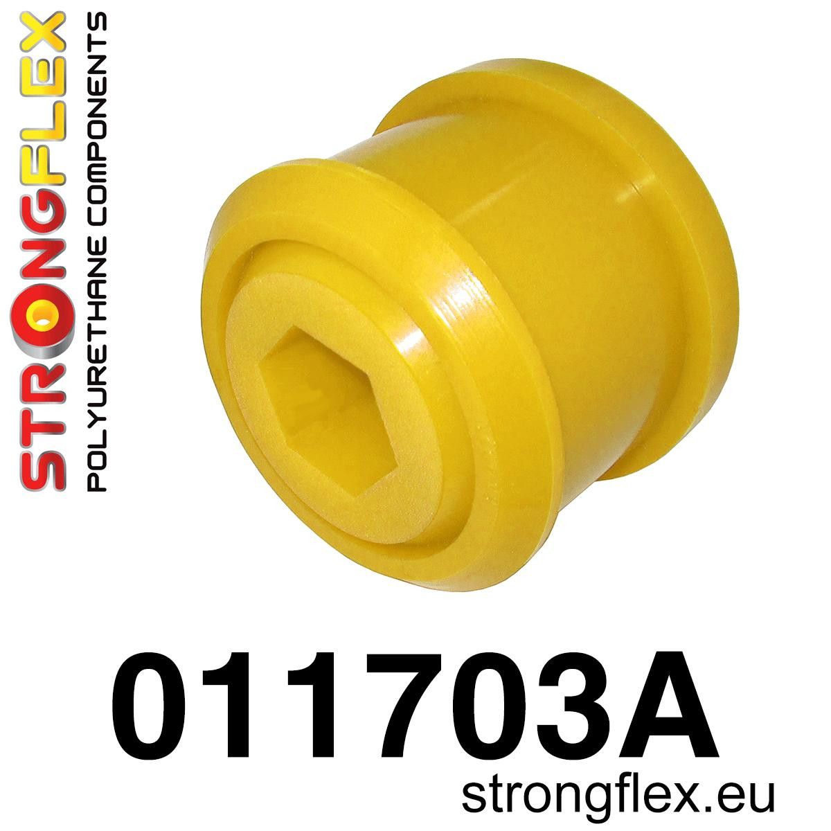 Piesa poliuretan Strongflex - frontala inferioara brat posterioara Bucsa 46mm SPORT - Alfa Romeo 159, Brera, Spider - 011703A