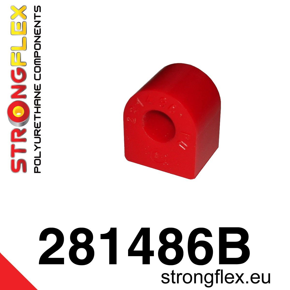 Bucsa poliuretan Strongflex bara stabilizatoare fata - Nissan Patrol / Safari - 281486B