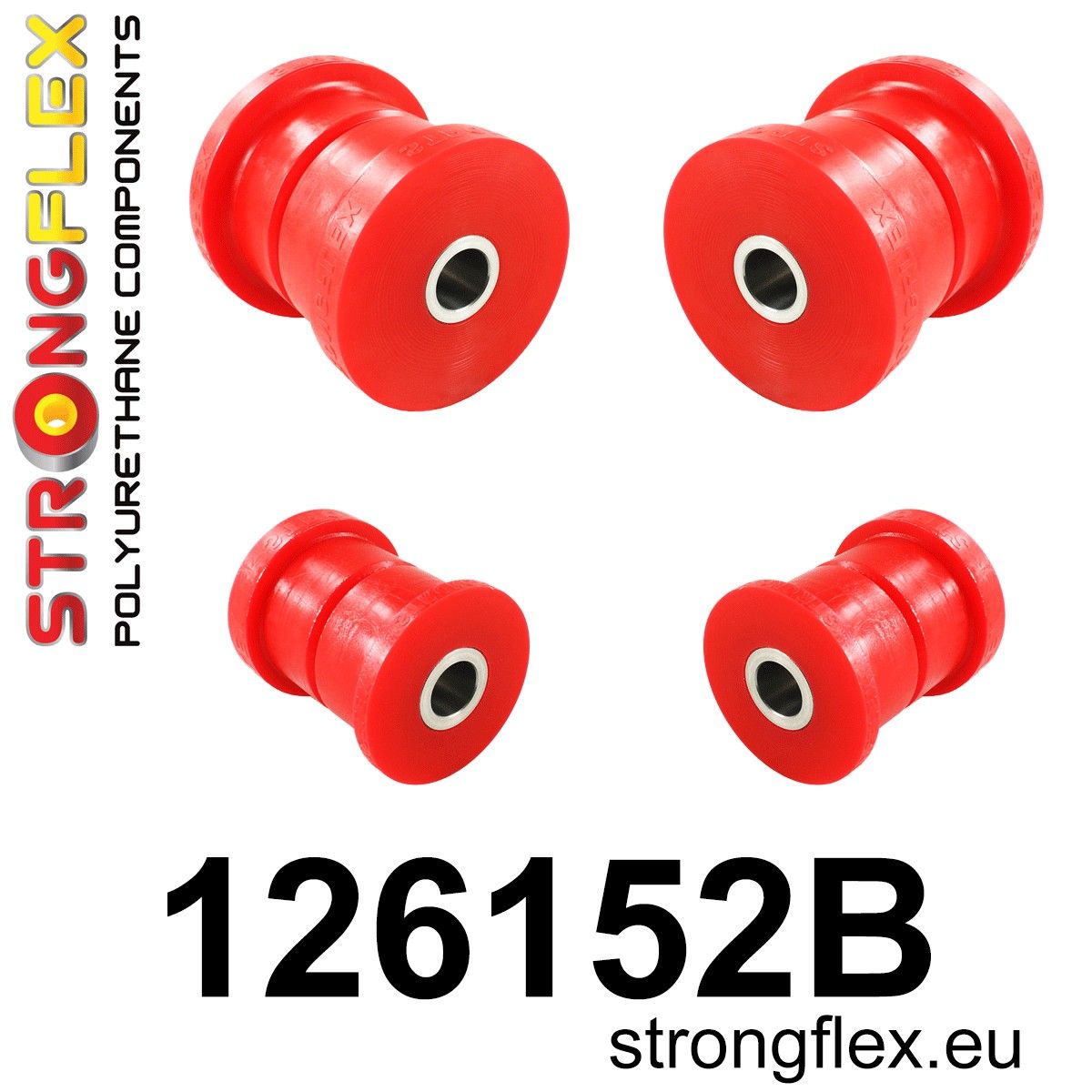 Kit bucse poliuretan Strongflex subcadru spate - Mitsubishi GTO / 3000GT - 126152B
