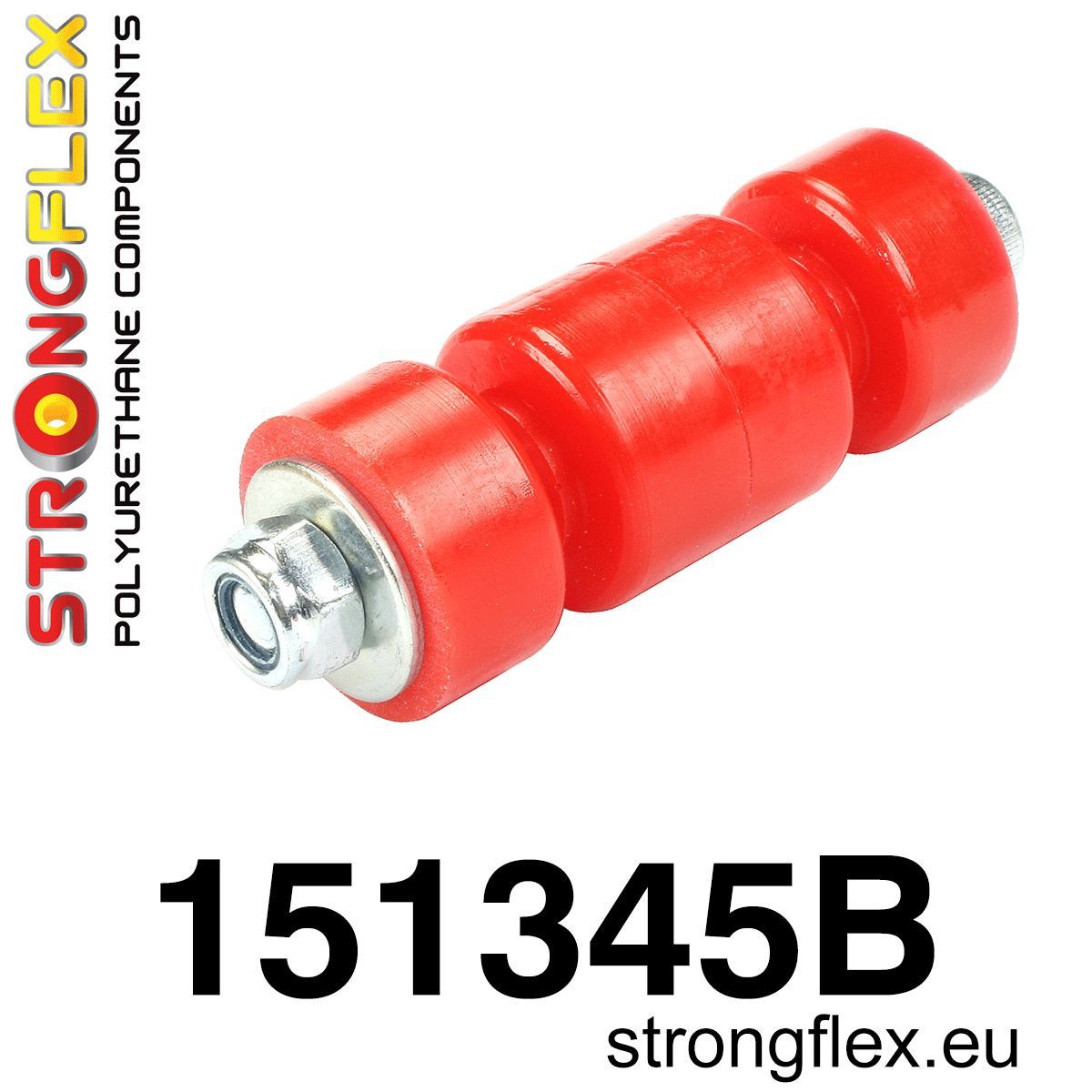 Piesa poliuretan Strongflex - Bara stabilizatoare fata exterioara mount - Dacia Logan / Renault Clio, Twingo - 151345B