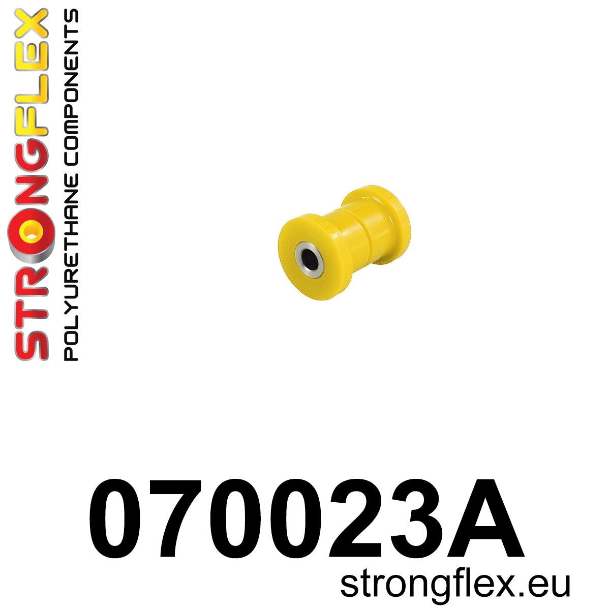Bucsa poliuretan Strongflex brat suspensie fata - interioara SPORT - Ford Escort, Sierra MK1/MK2/XR4i/RS Cosworth - 070023A