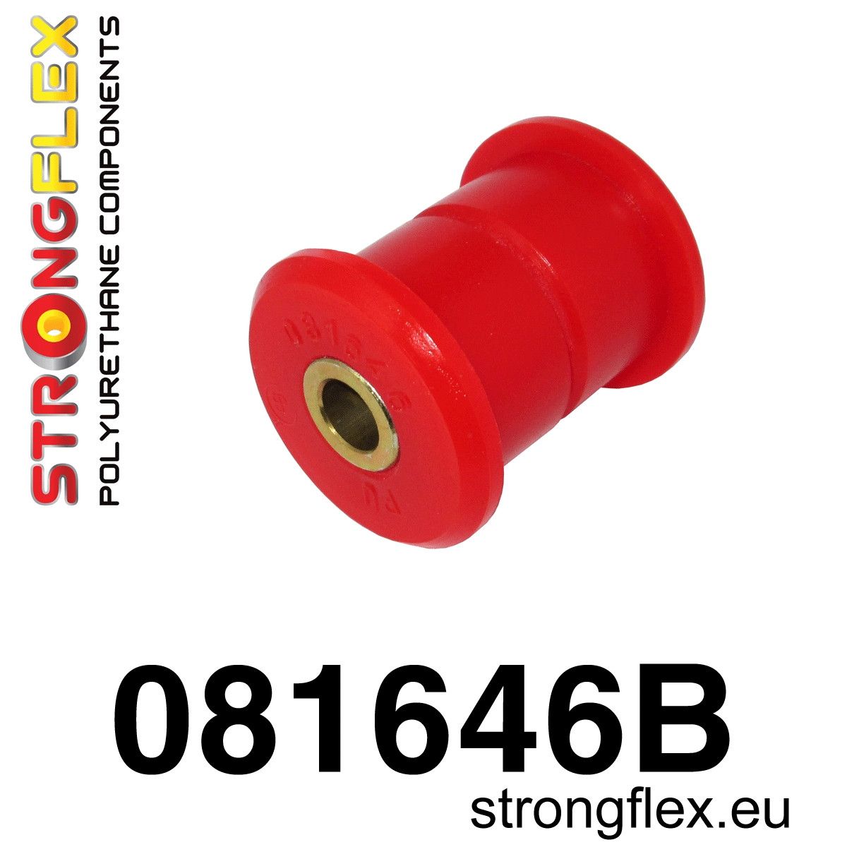 Piesa poliuretan Strongflex - posterioara inferioara exterioara Bucsa brat suspensie - Honda Prelude - 081646B