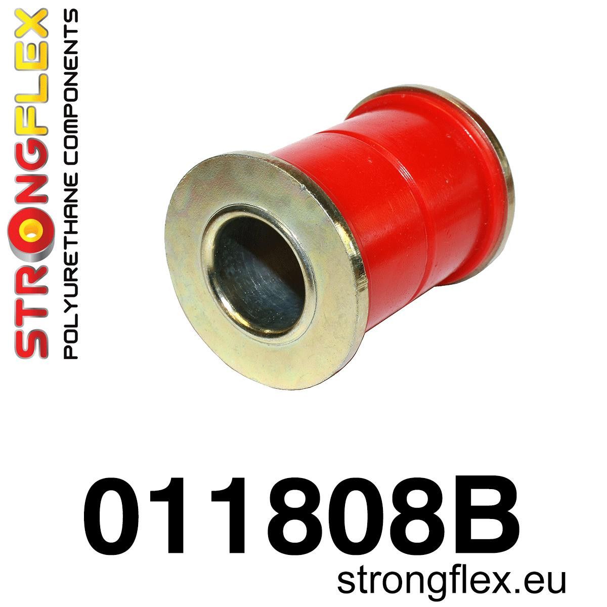 Brat cu bucse poliuretan Strongflex inferior fata frontala Bucsa - Alfa Romeo 145 / 146, 155, GTV, Spider - 011808B
