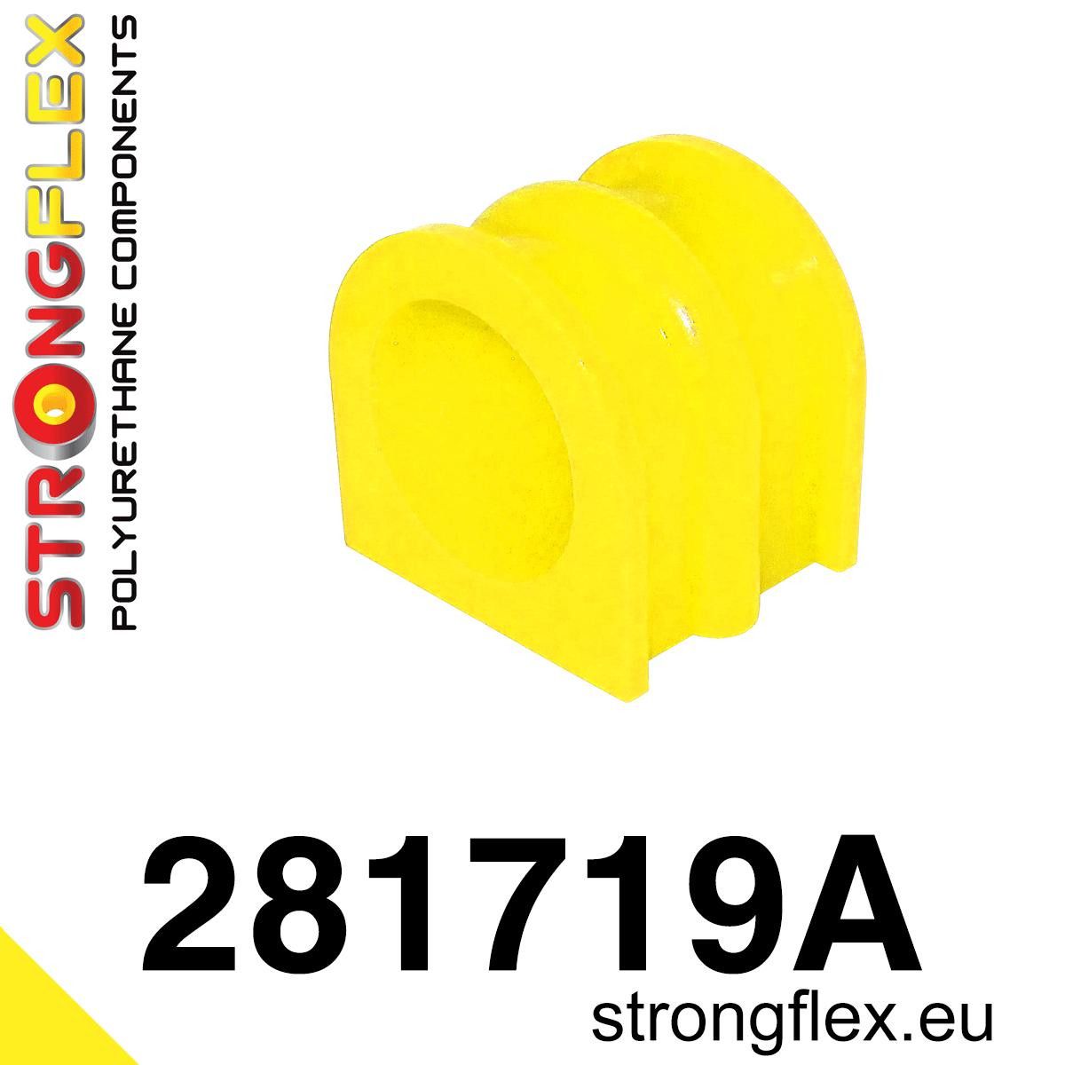 Bucsa poliuretan Strongflex bara stabilizatoare fata SPORT - Nissan 350Z, 370Z - 281719A