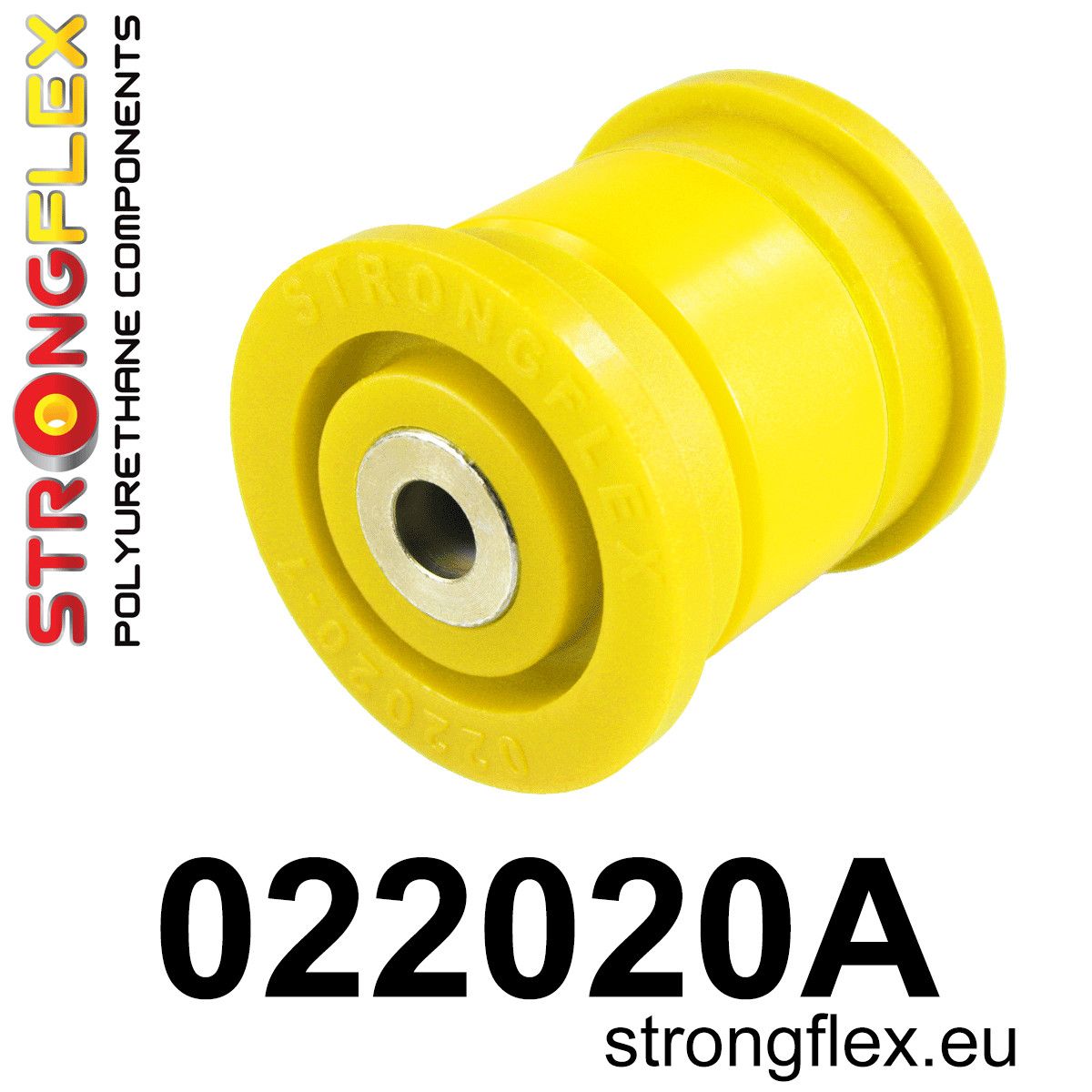 Brat cu bucse poliuretan Strongflex inferior spate - frontala Bucsa SPORT - Porsche Cayenne / Volkswagen Touareg - 022020A