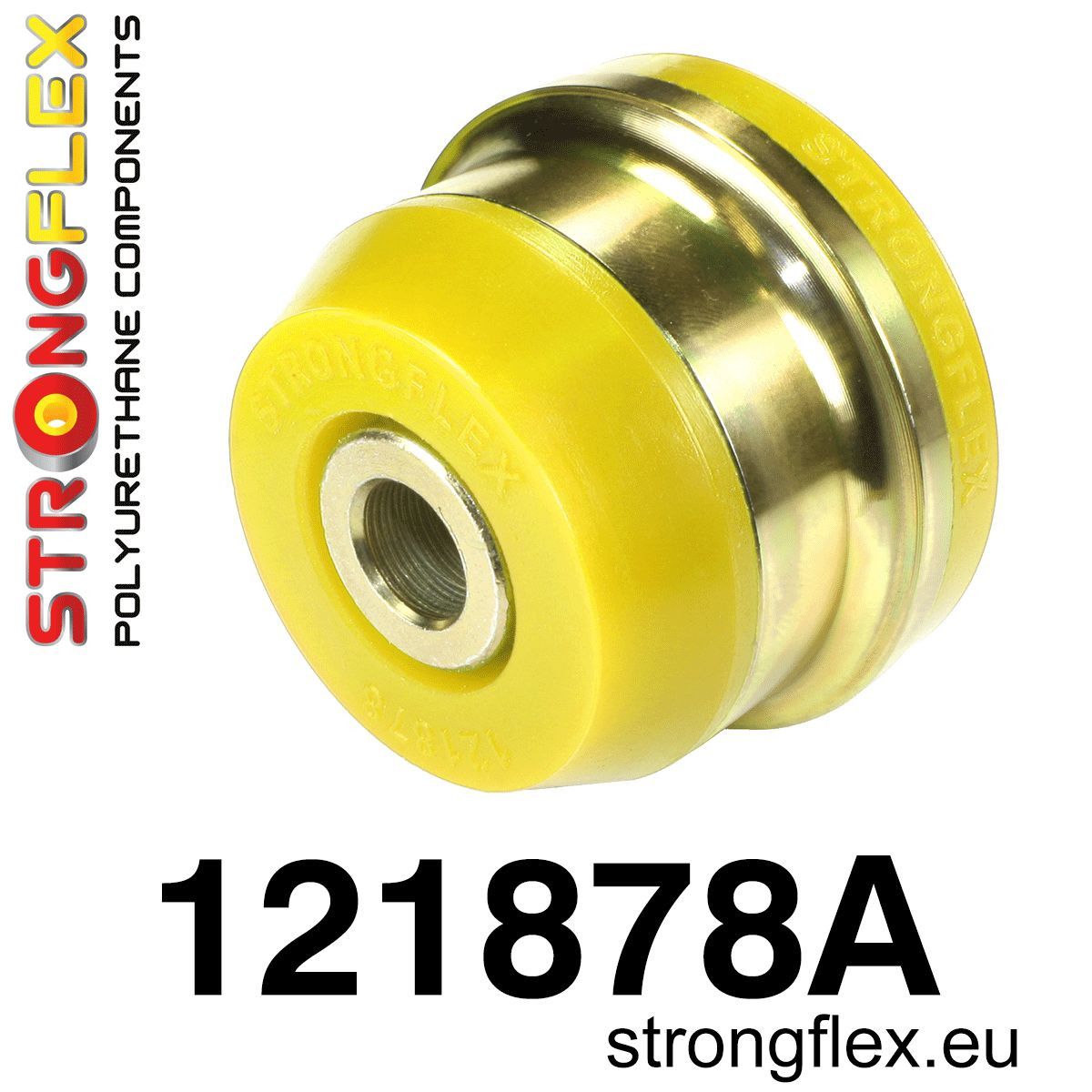 Bucsa poliuretan Strongflex posterioara brat inferior fata SPORT - Mitsubishi Eclipse Cross, Lancer, Outlander - 121878A