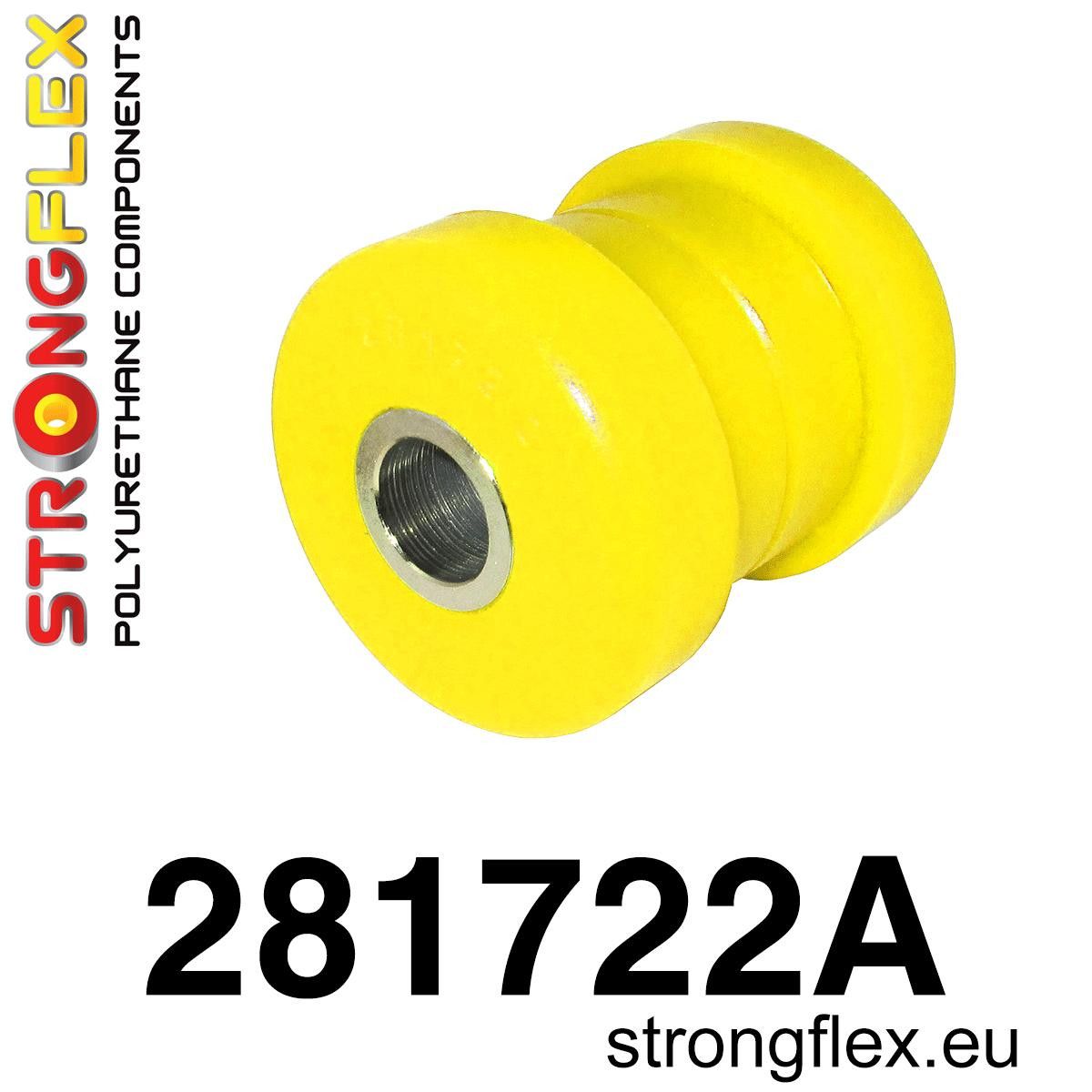 Brat cu bucse poliuretan Strongflex radius fata Bucsa SPORT - Nissan 350Z - 281722A