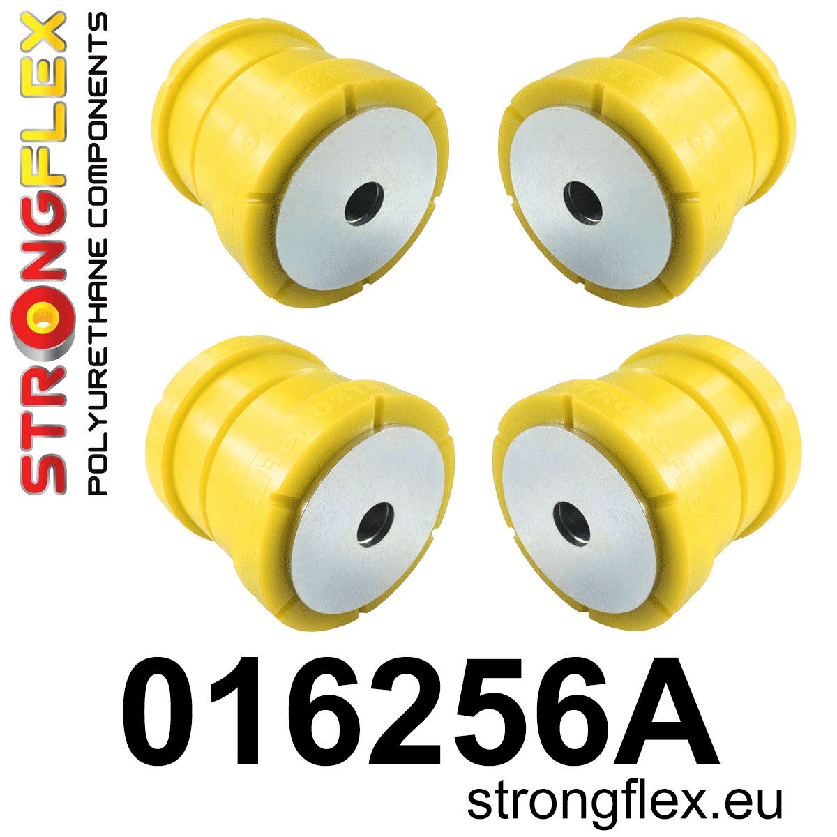 Kit bucse poliuretan Strongflex subcadru spate SPORT - Alfa Romeo Giulia, Stelvio - 016256A