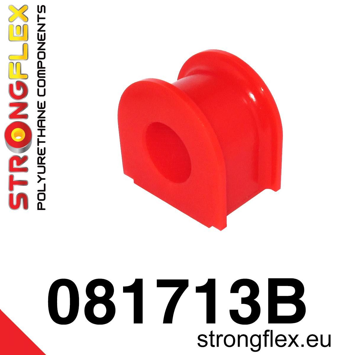Piesa poliuretan Strongflex - frontala / Bucsa bara stabilizatoare spate - Honda Prelude - 081713B