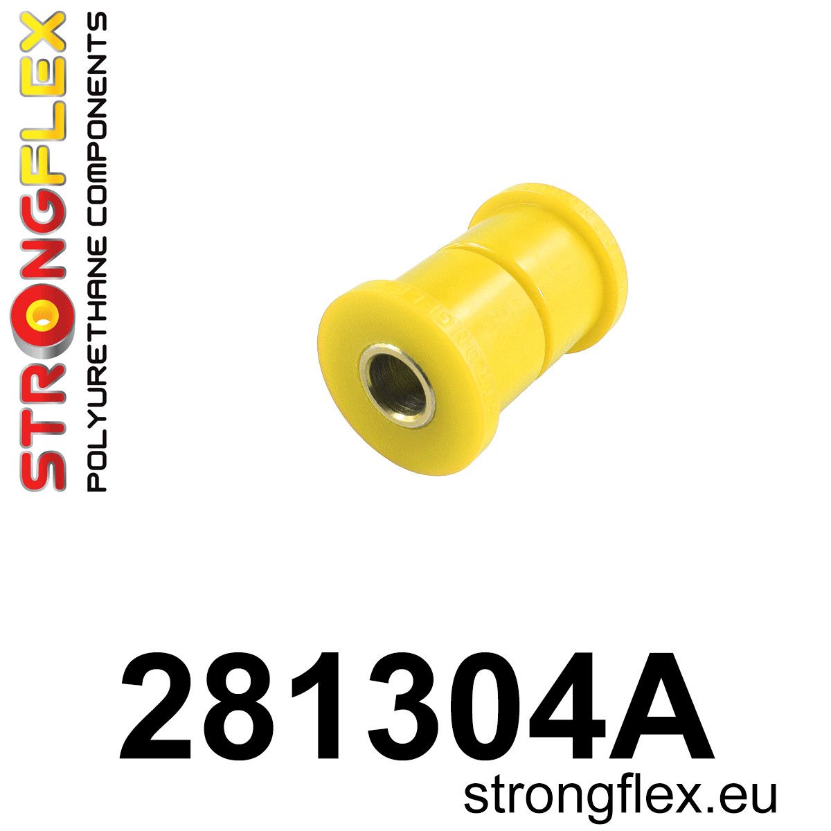 Bucsa poliuretan Strongflex frontala brat suspensie fata SPORT - Nissan Sunny / Pulsar / Sentra / Sabre - 281304A