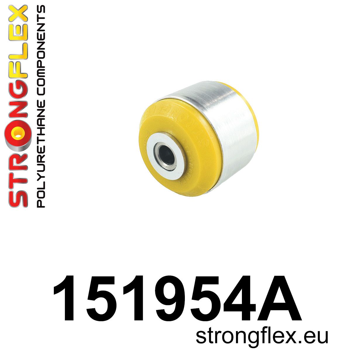 Bucsa poliuretan Strongflex posterioara brat suspensie fata 76mm SPORT - Renault Talisman - 151954A