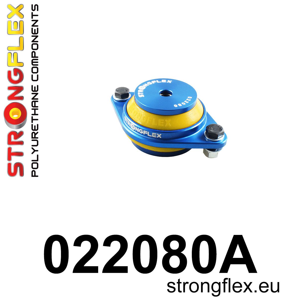 Tampon poliuretan Strongflex cutie de viteze / diferential SPORT - Audi 100 / S4, 80 / 90 / S2 / RS2 / Volkswagen Passat - 022080A