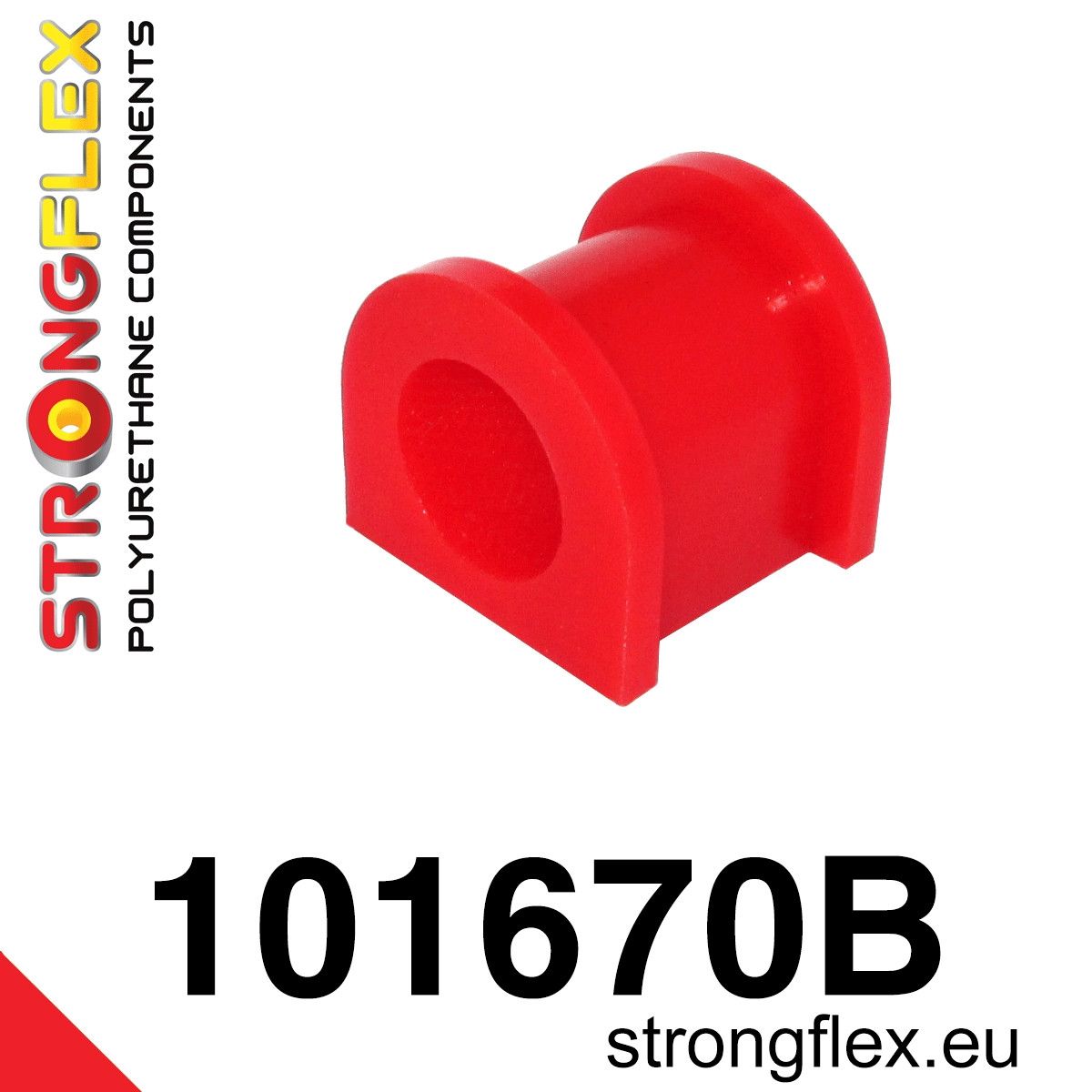 Bucsa poliuretan Strongflex bara stabilizatoare fata - Mazda MX-5 / Miata / Roadster, RX-8 - 101670B