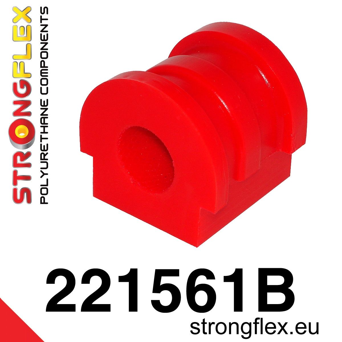 Bucsa poliuretan Strongflex bara stabilizatoare fata - Seat Ibiza / Volkswagen Polo - 221561B