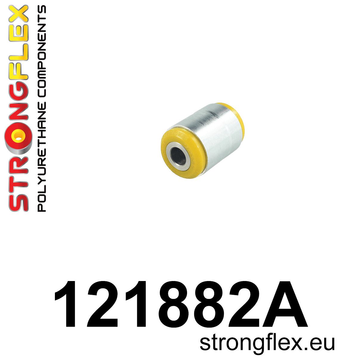 Brat cu bucse poliuretan Strongflex inferior spate Bucsa SPORT - Mitsubishi Eclipse Cross, Lancer, Outlander - 121882A