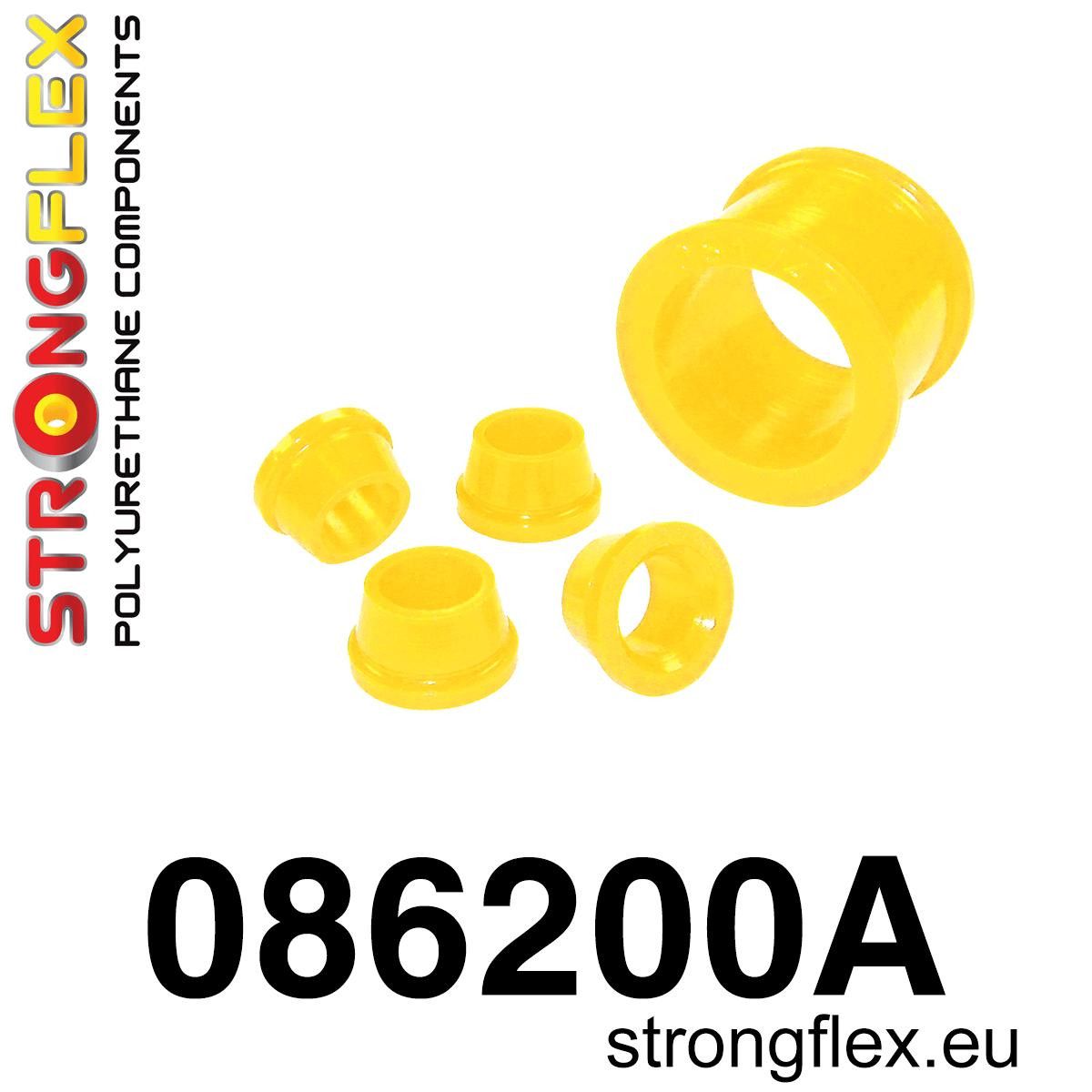 Kit bucse poliuretan Strongflex prindere caseta de directie SPORT - Honda Civic - 086200A