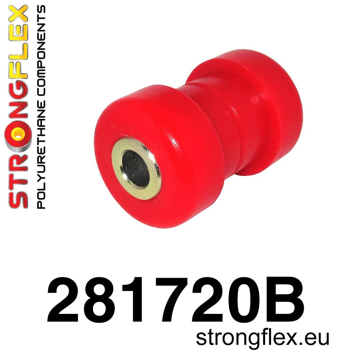 Piesa poliuretan Strongflex - frontala inferioara interioara Bucsa brat suspensie - Nissan 350Z - 281720B