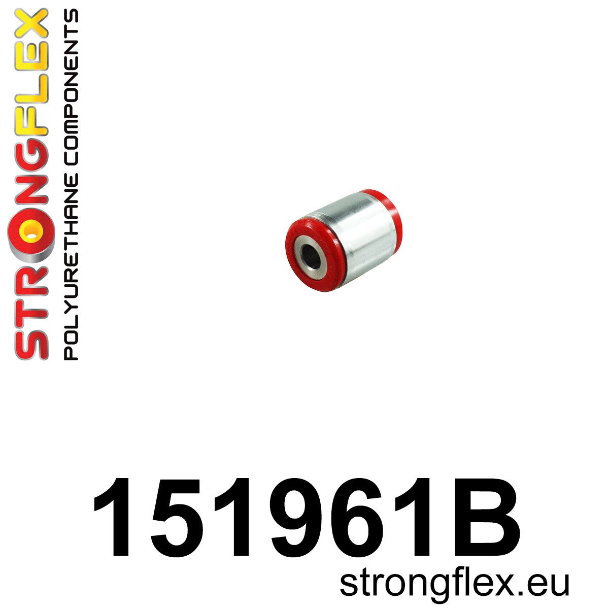 Bucsa poliuretan Strongflex interioara brat suspensie spate - Renault Twingo - 151961B