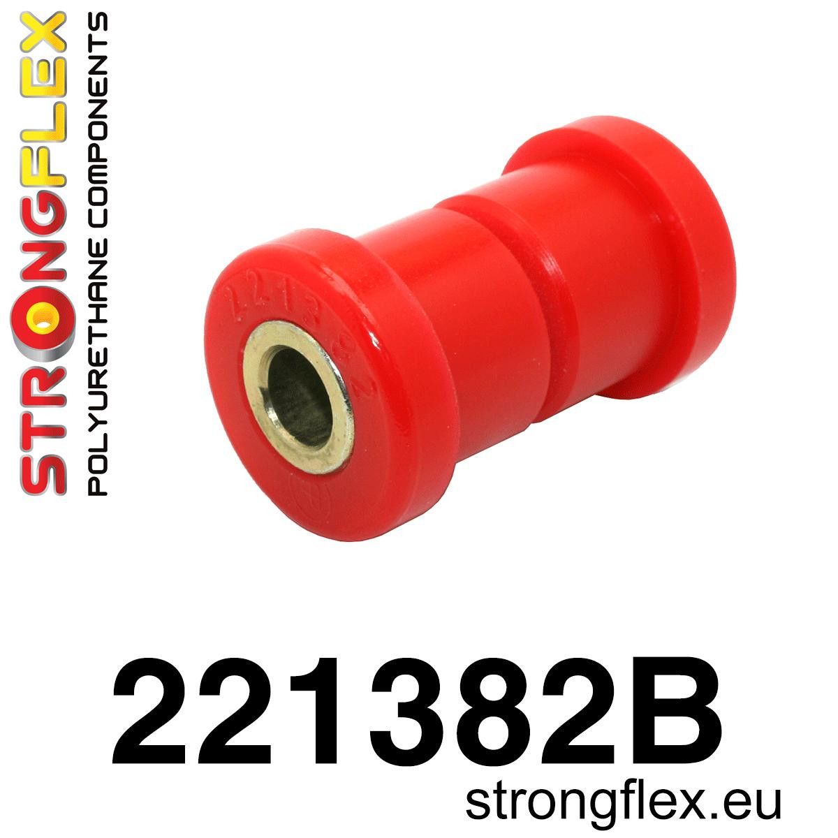 Bucsa poliuretan Strongflex frontala brat suspensie fata - Porsche 924, 944 / Volkswagen Golf, Jetta, Scirocco - 221382B