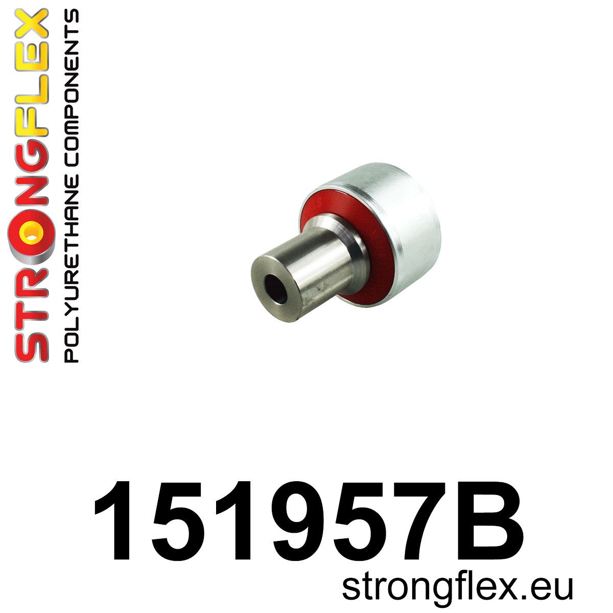 Bucsa poliuretan Strongflex frontala brat suspensie fata - Renault Twingo - 151957B