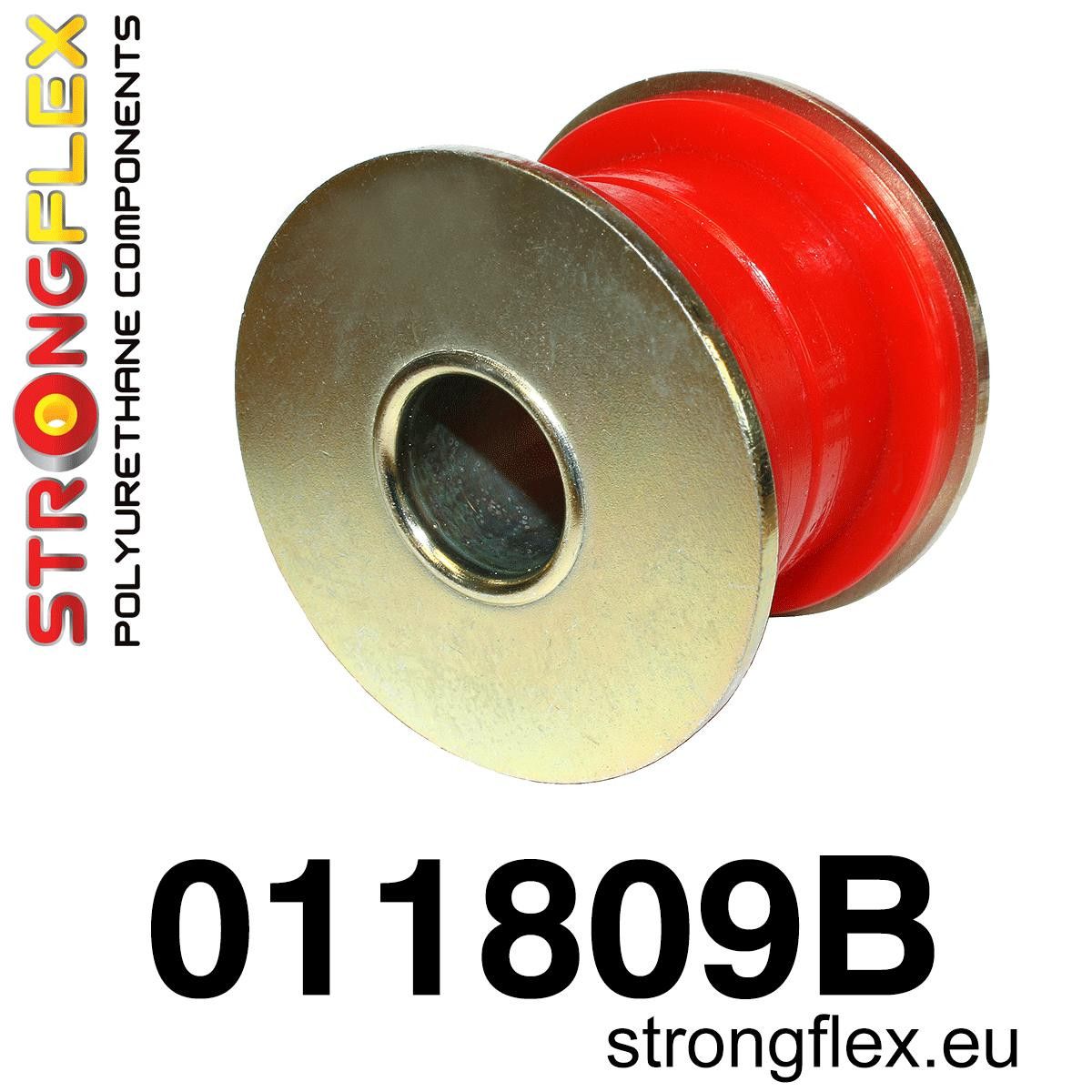 Brat cu bucse poliuretan Strongflex inferior fata posterioara Bucsa 47mm - Alfa Romeo 145 / 146, 155, GTV, Spider - 011809B