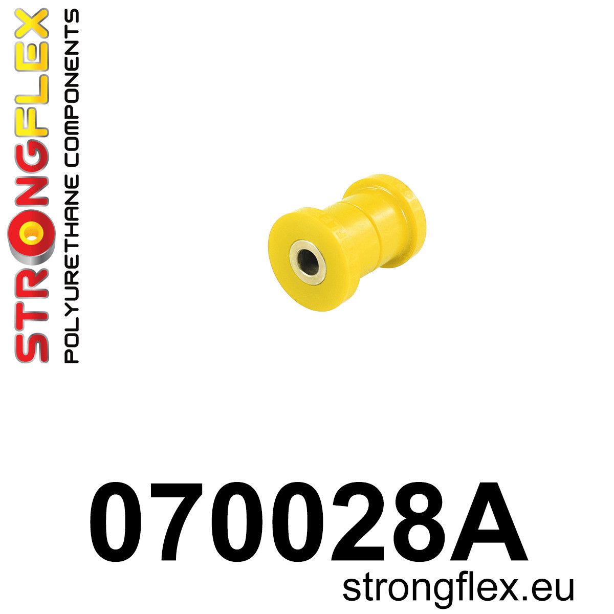 Piesa poliuretan Strongflex - posterioara control brat - interioara Bucsa SPORT - Ford Escort, Sierra MK1/MK2/XR4i/RS Cosworth - 070028A