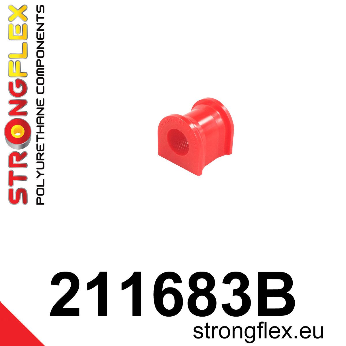 Bucsa poliuretan Strongflex bara stabilizatoare fata - Toyota Yaris, Yaris Verso - 211683B
