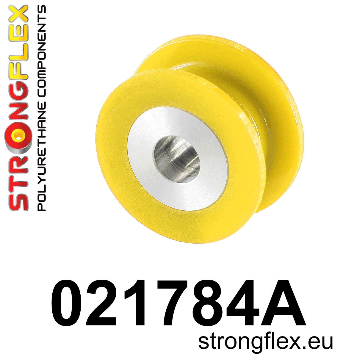 Bucsa poliuretan Strongflex subcadru fata SPORT - Audi A3 / S3 / RS3, TT / TTS / TTRS / Seat Leon / Volkswagen Bora, Golf - 021784A