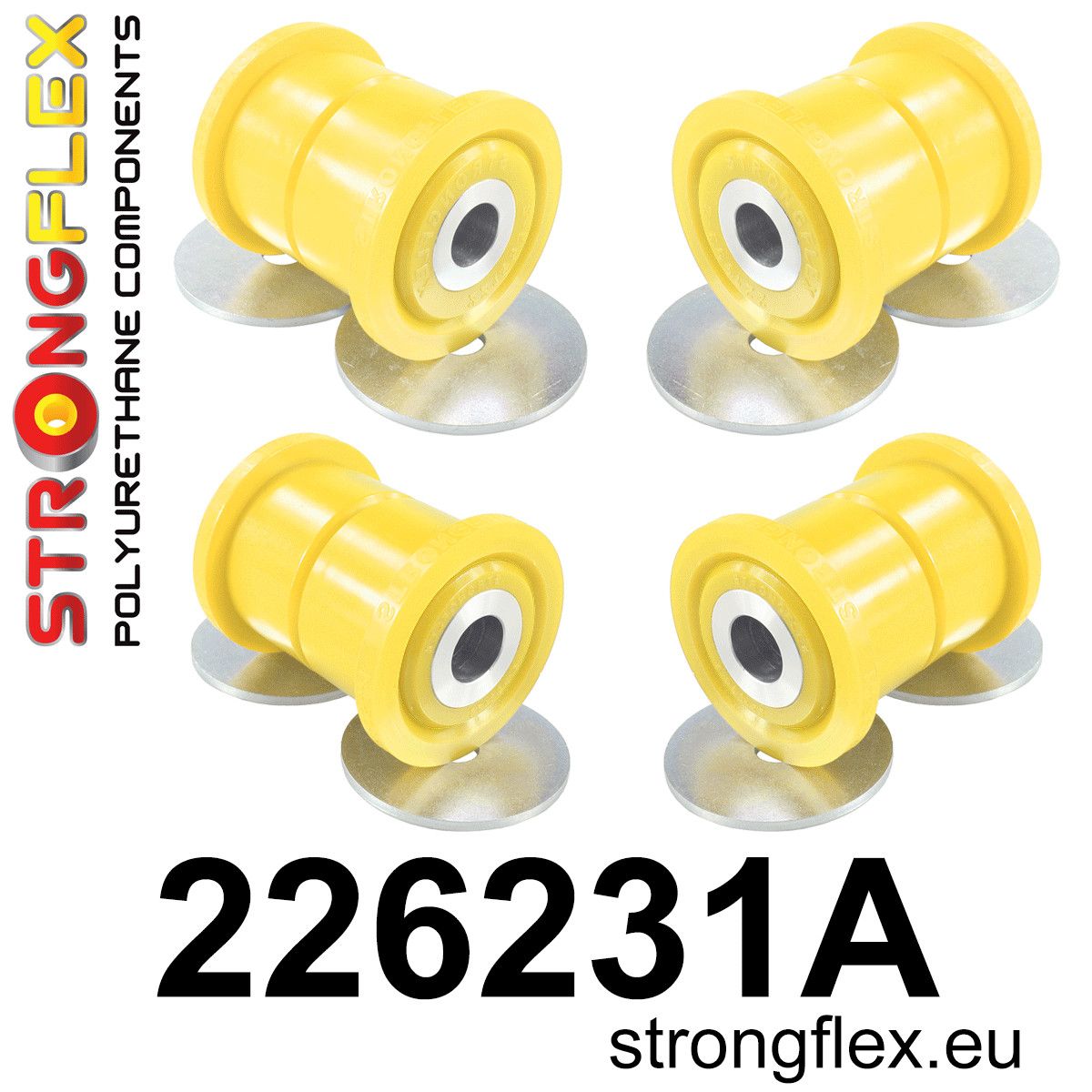 Kit bucse poliuretan Strongflex subcadru spate SPORT - Volkswagen Passat - 226231A