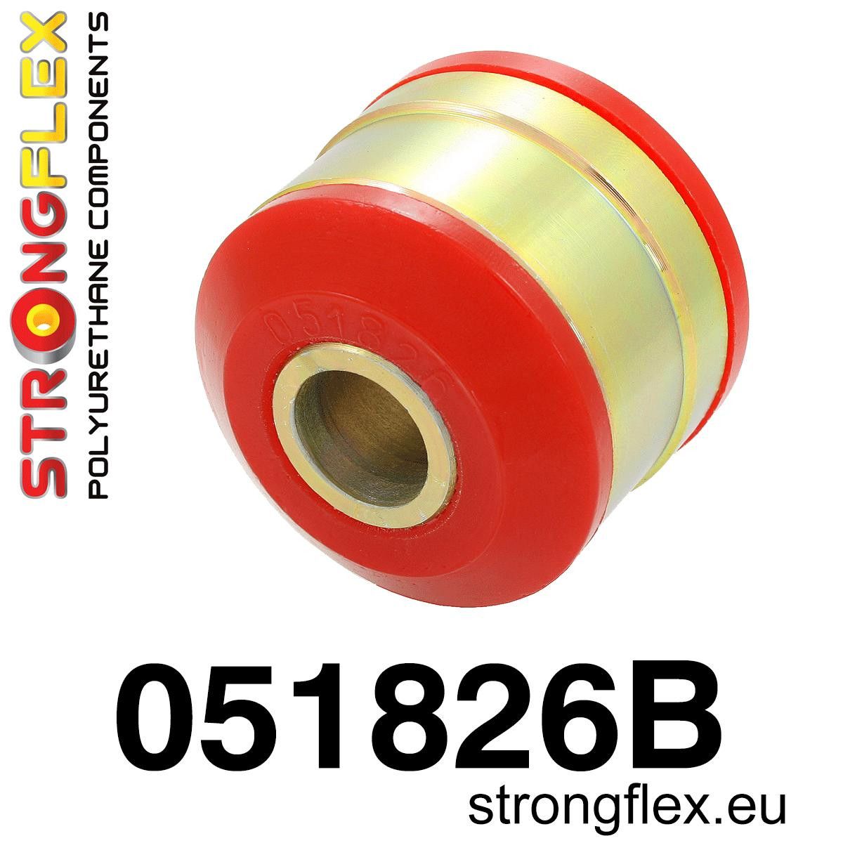 Bucsa poliuretan Strongflex brat inferior fata 55mm - Peugeot 208 - 051826B