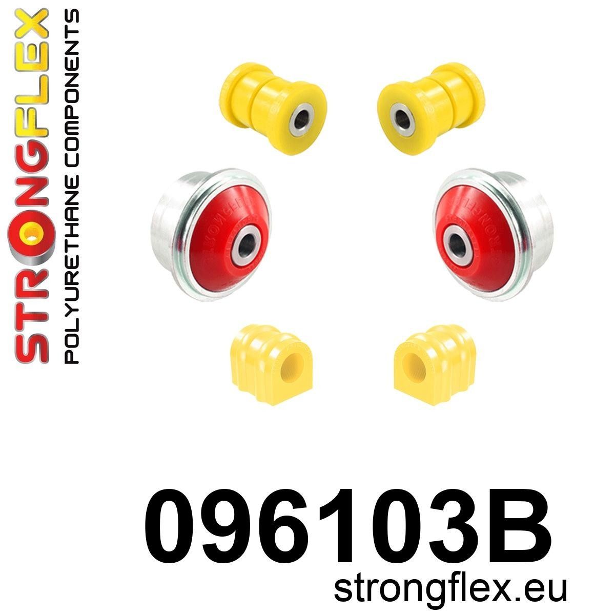 Kit bucse poliuretan Strongflex suspensie fata - Hyundai I30 - 096103B
