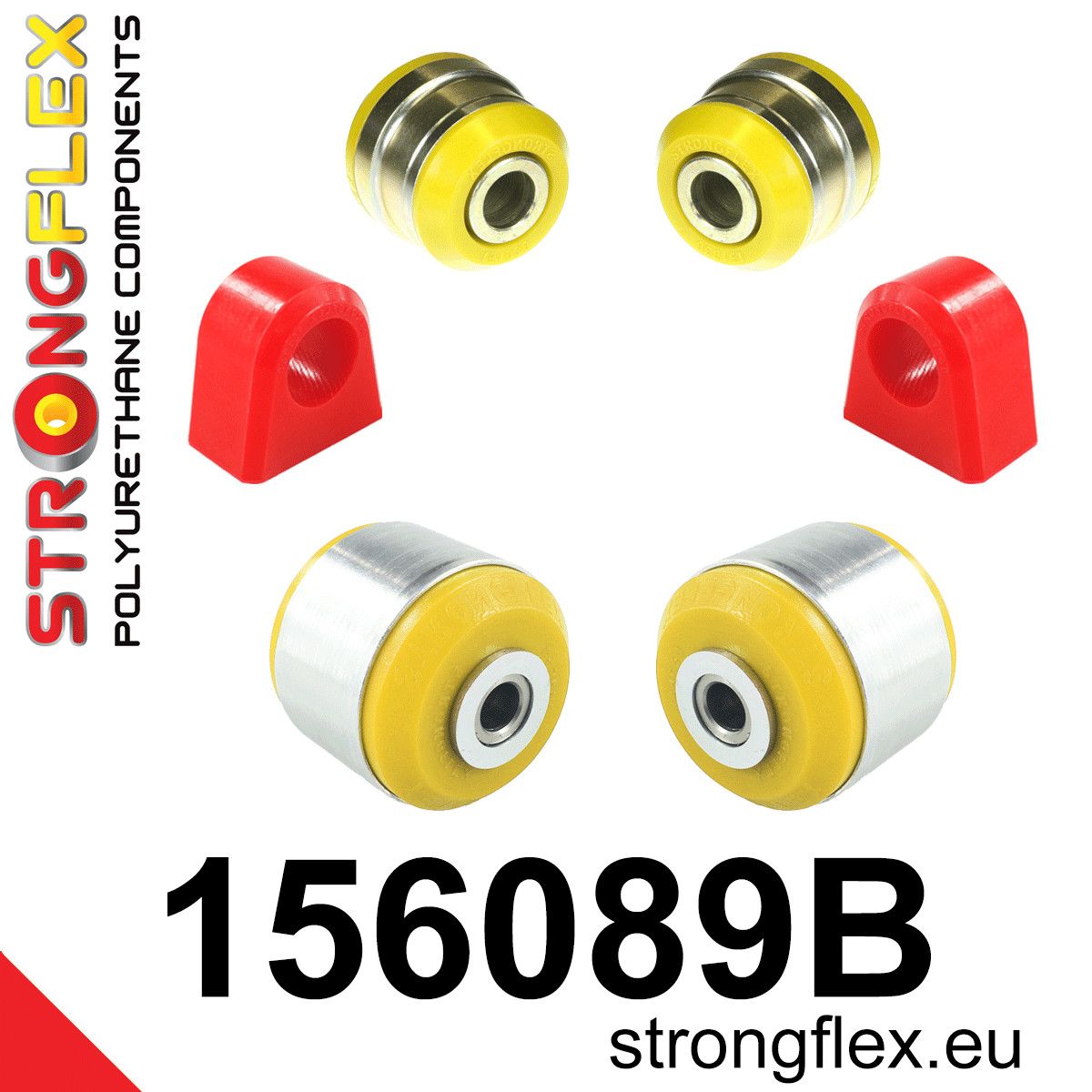 Kit bucse poliuretan Strongflex suspensie fata - Renault Talisman - 156089B