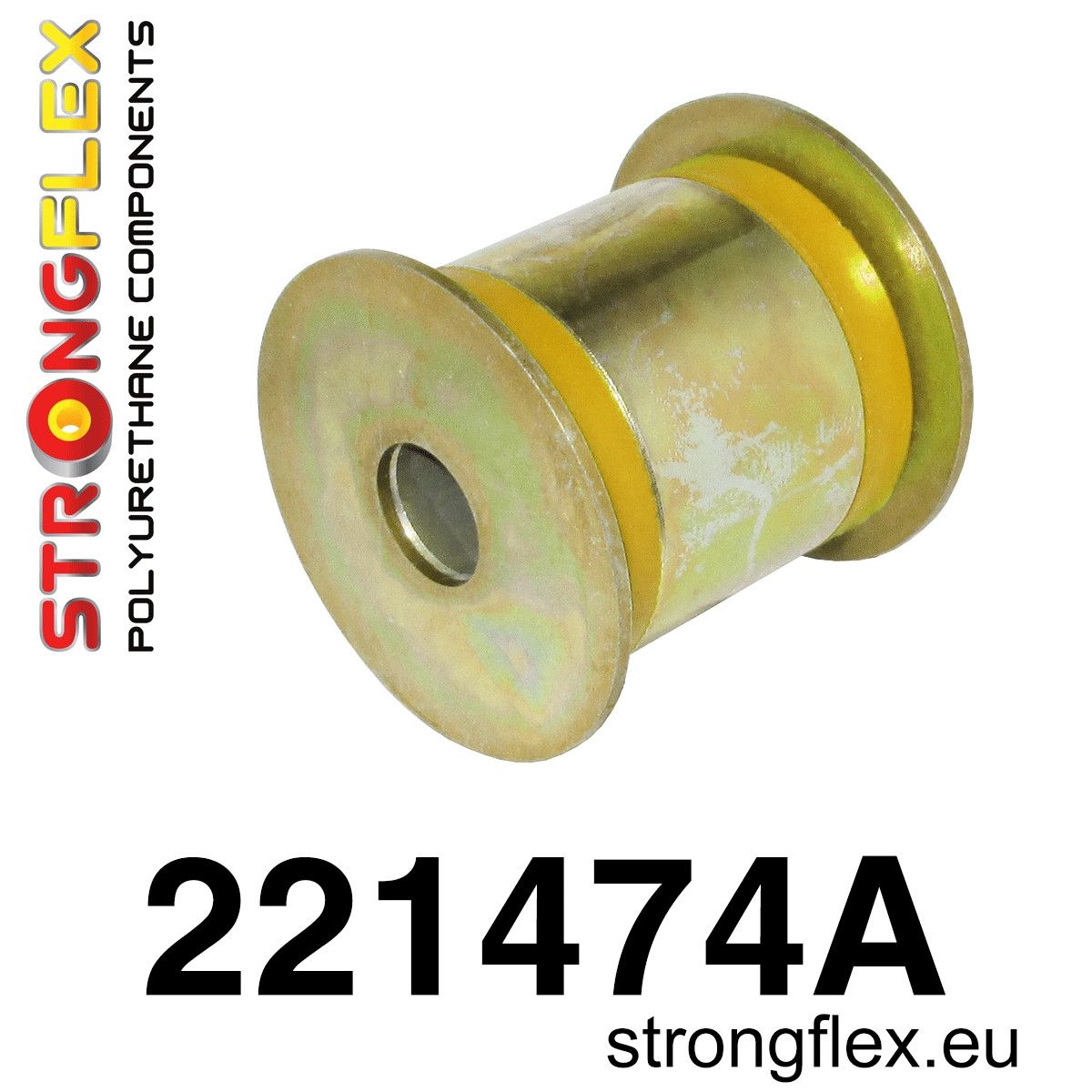Piesa poliuretan Strongflex - posterioara inferioara link exterioara Bucsa SPORT - Audi A3 / S3 / RS3, TT / TTS / TTRS / Seat Leon - 221474A