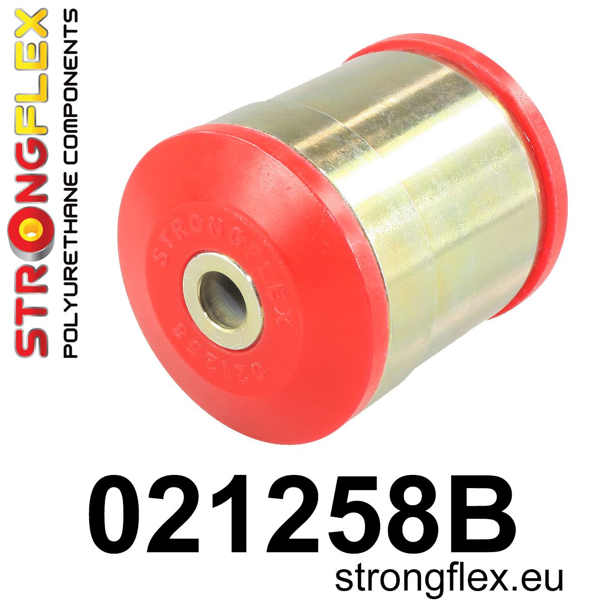 Bucsa poliuretan Strongflex posterioara brat inferior fata - Audi A4 / S4 / RS4 / Volkswagen Passat - 021258B