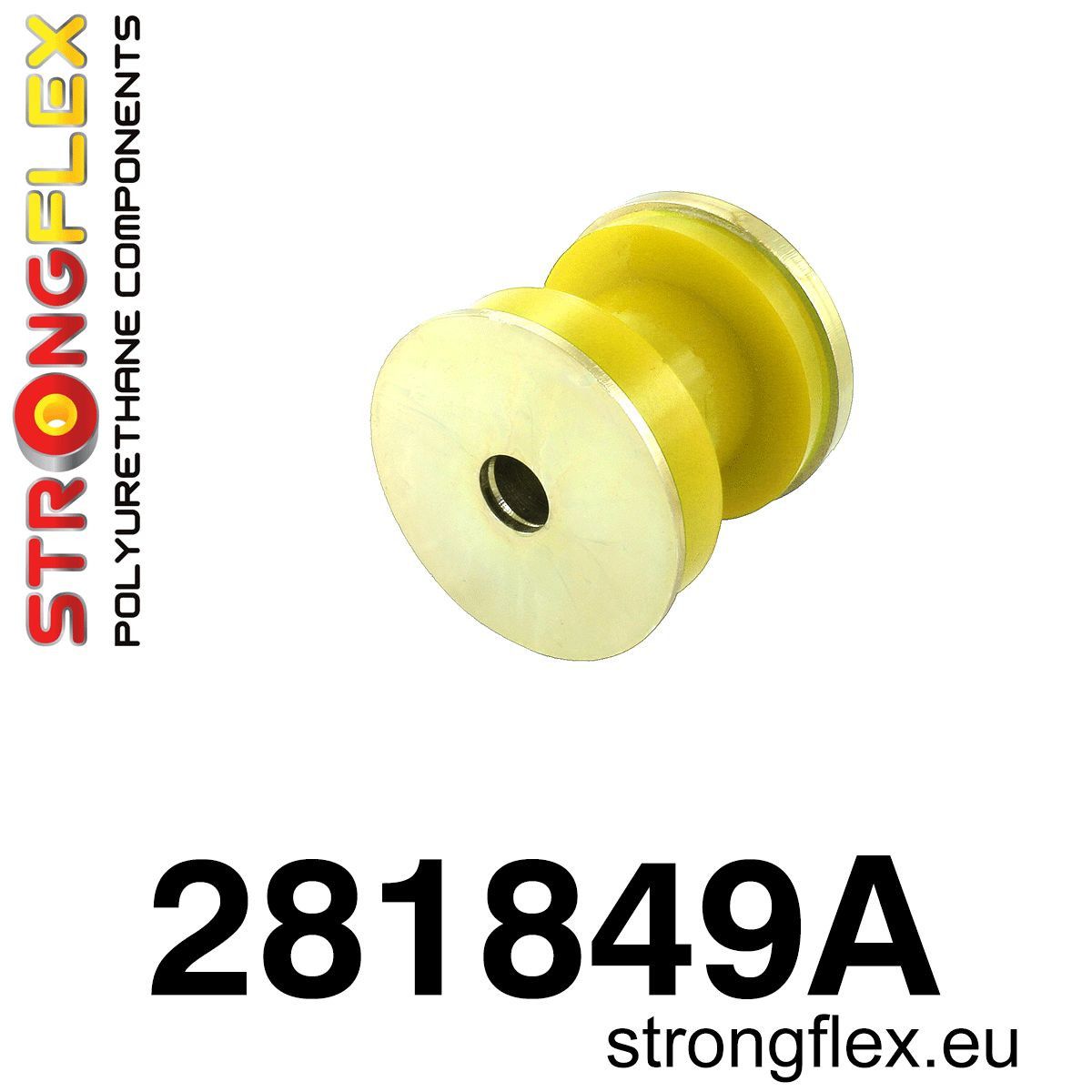 Bucsa poliuretan Strongflex frontala prindere diferential spate SPORT - Nissan Silvia / 200SX, Skyline - 281849A