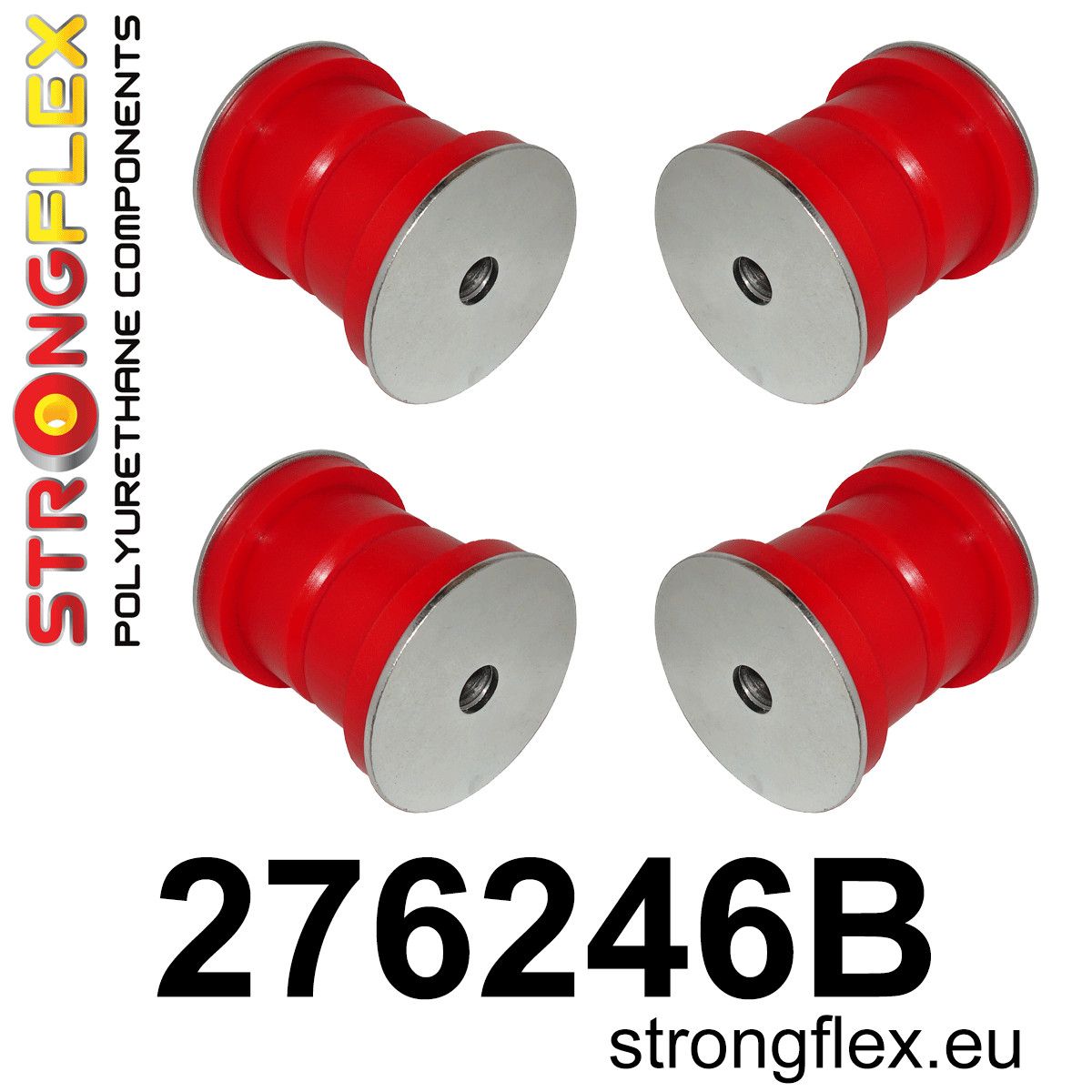 Kit bucse poliuretan Strongflex subcadru spate - Subaru Legacy/Outback - 276246B