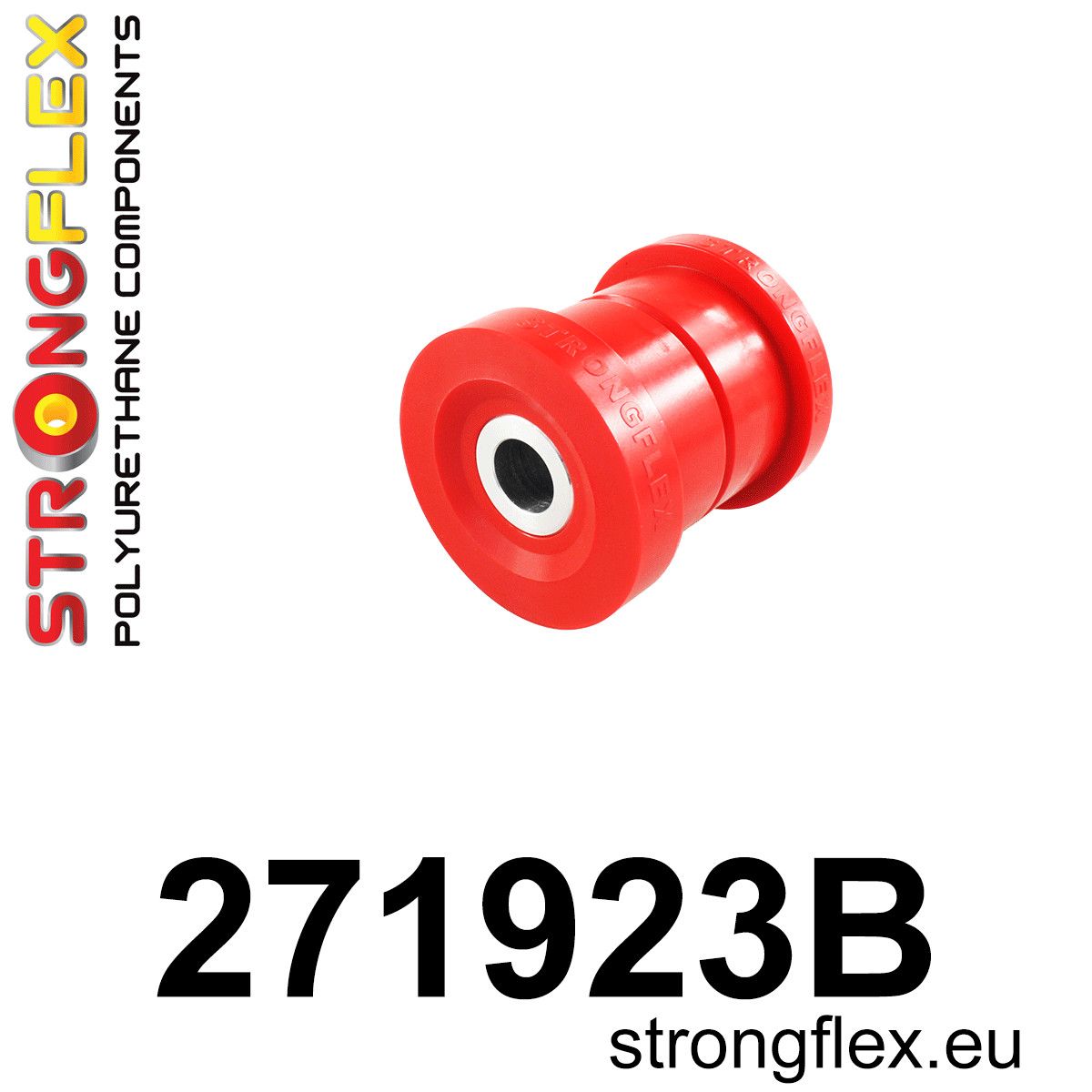 Bucsa poliuretan Strongflex frontala subcadru spate - Subaru WRX STI - 271923B
