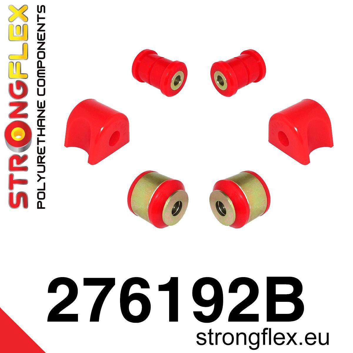 Kit bucse poliuretan Strongflex suspensie fata - Subaru BRZ / Toyota GT86 / GR86 - 276192B