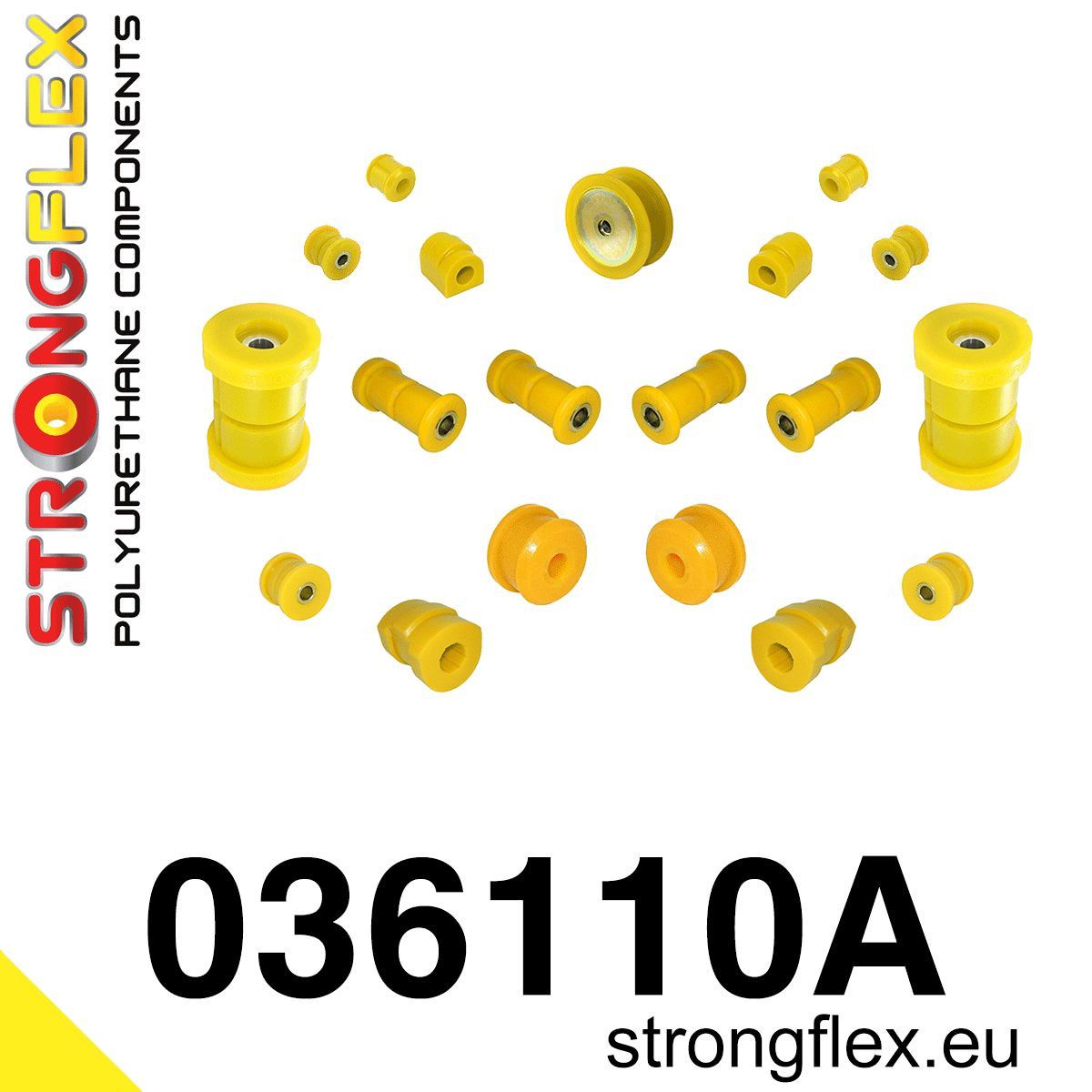 Kit complet bucse poliuretan Strongflex pentru suspensie SPORT - BMW Z3 - 036110A