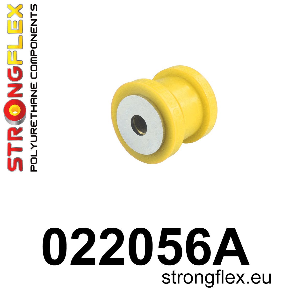 Brat cu bucse poliuretan Strongflex inferior spate - frontala Bucsa 44mm SPORT - Audi 100 / S4 - 022056A