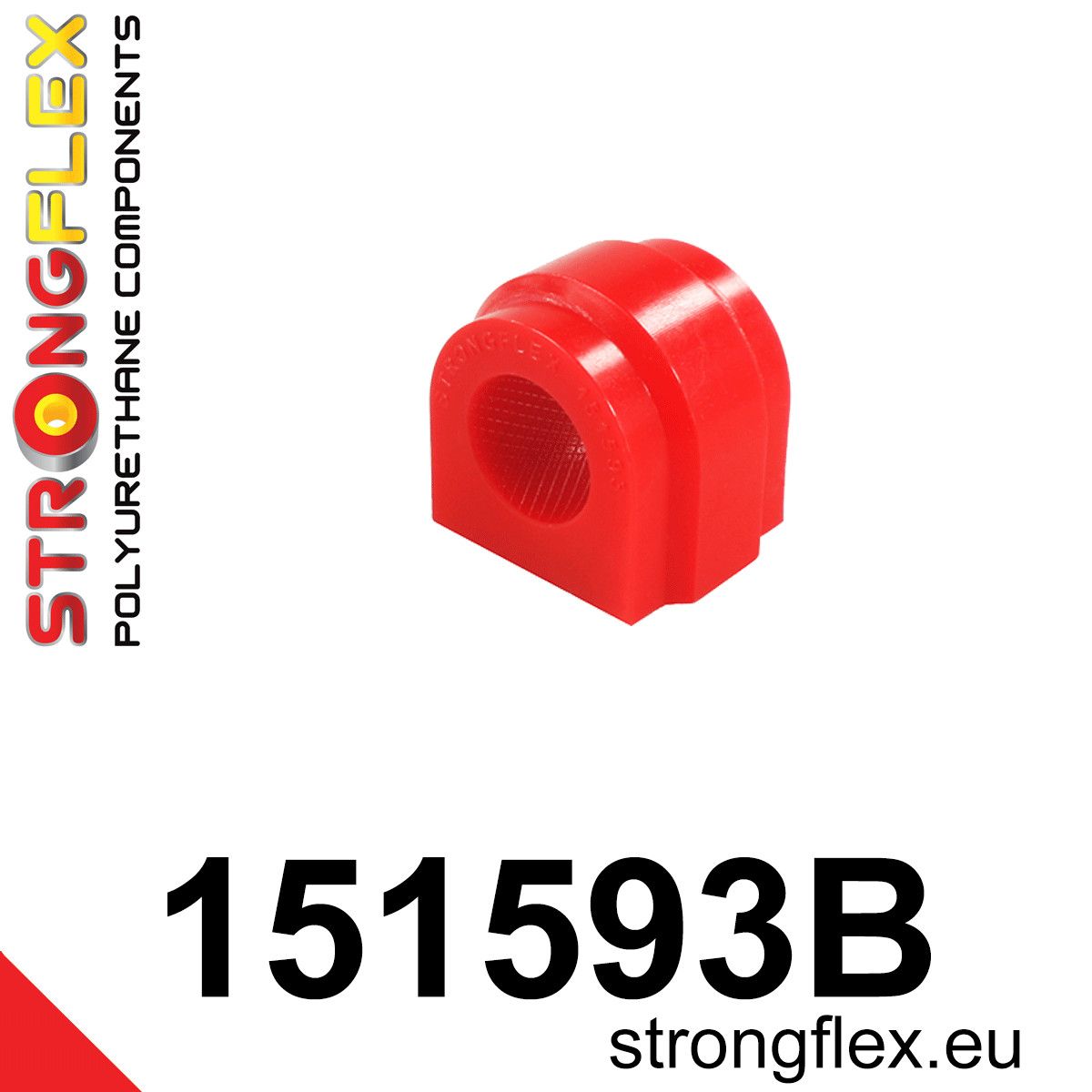 Bucsa poliuretan Strongflex bara stabilizatoare fata - Renault Clio - 151593B