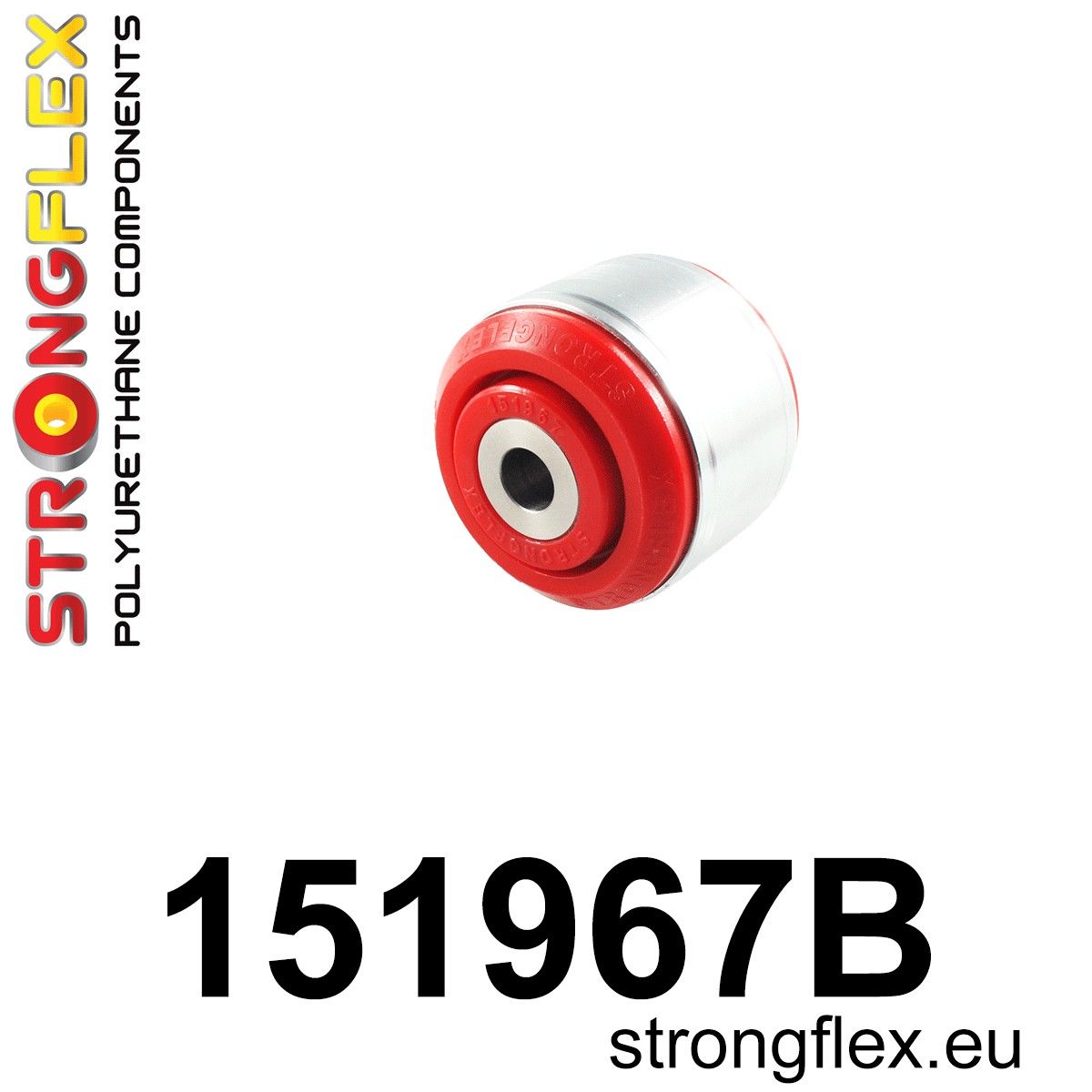 Bucsa poliuretan Strongflex posterioara brat suspensie fata 72mm - Renault Latitude - 151967B